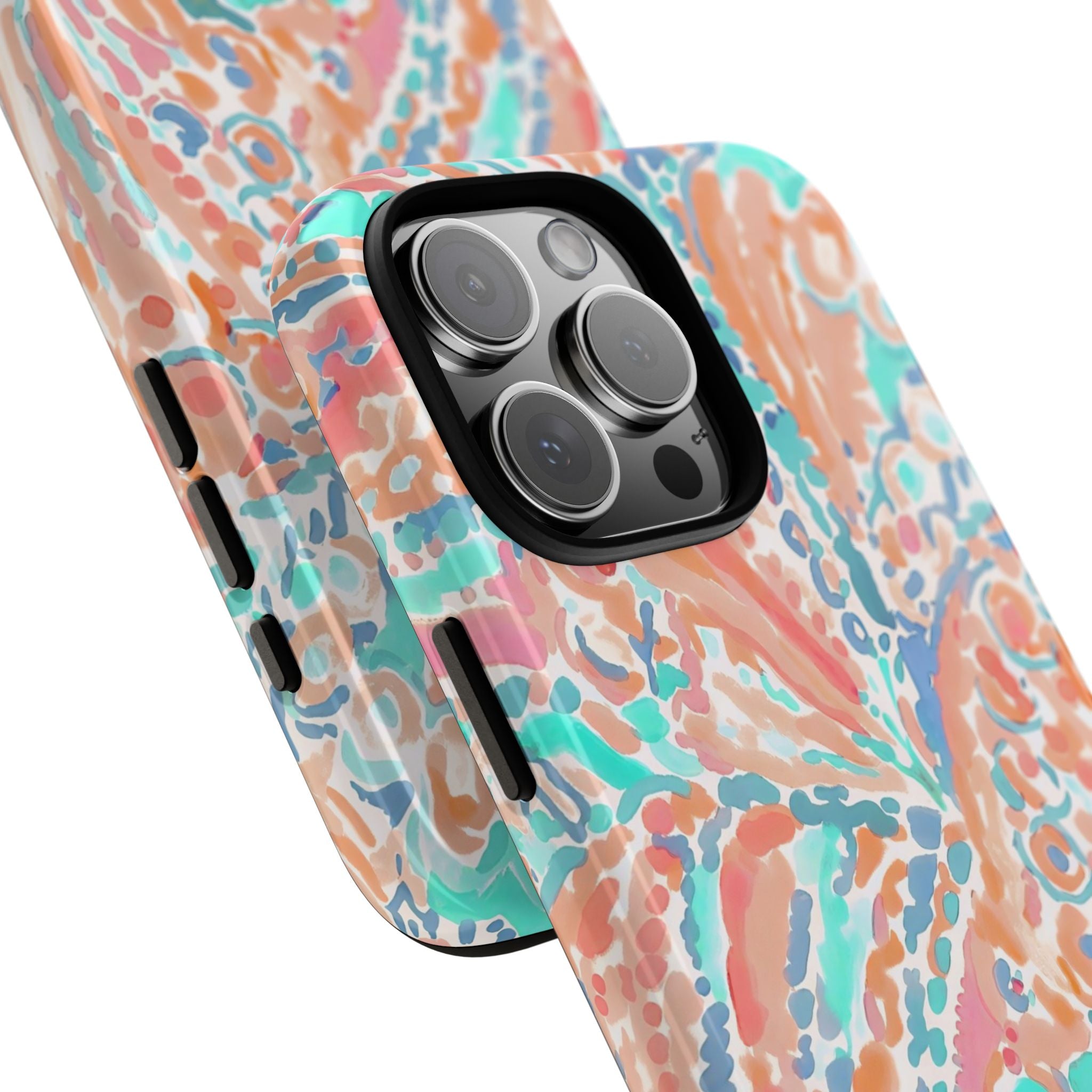 Coral & Teal