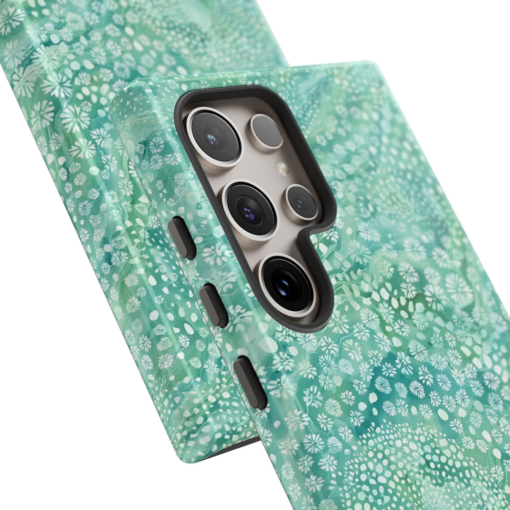 Teal Florals