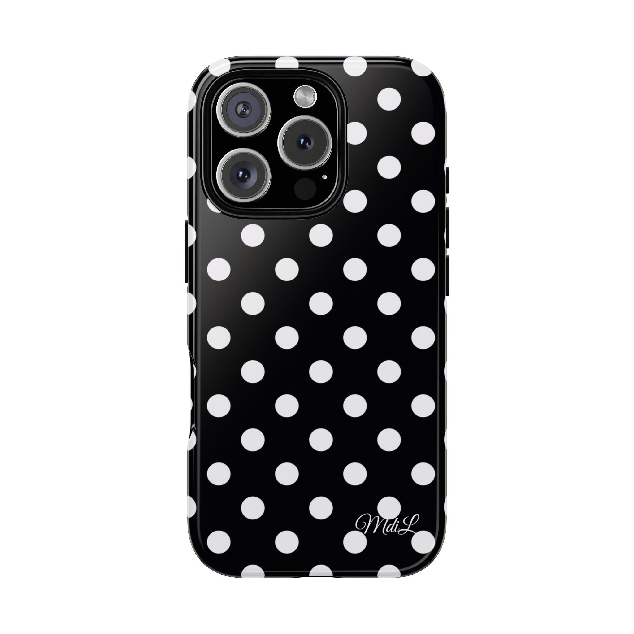 Polka Dots | White and Black - Mare di Luna