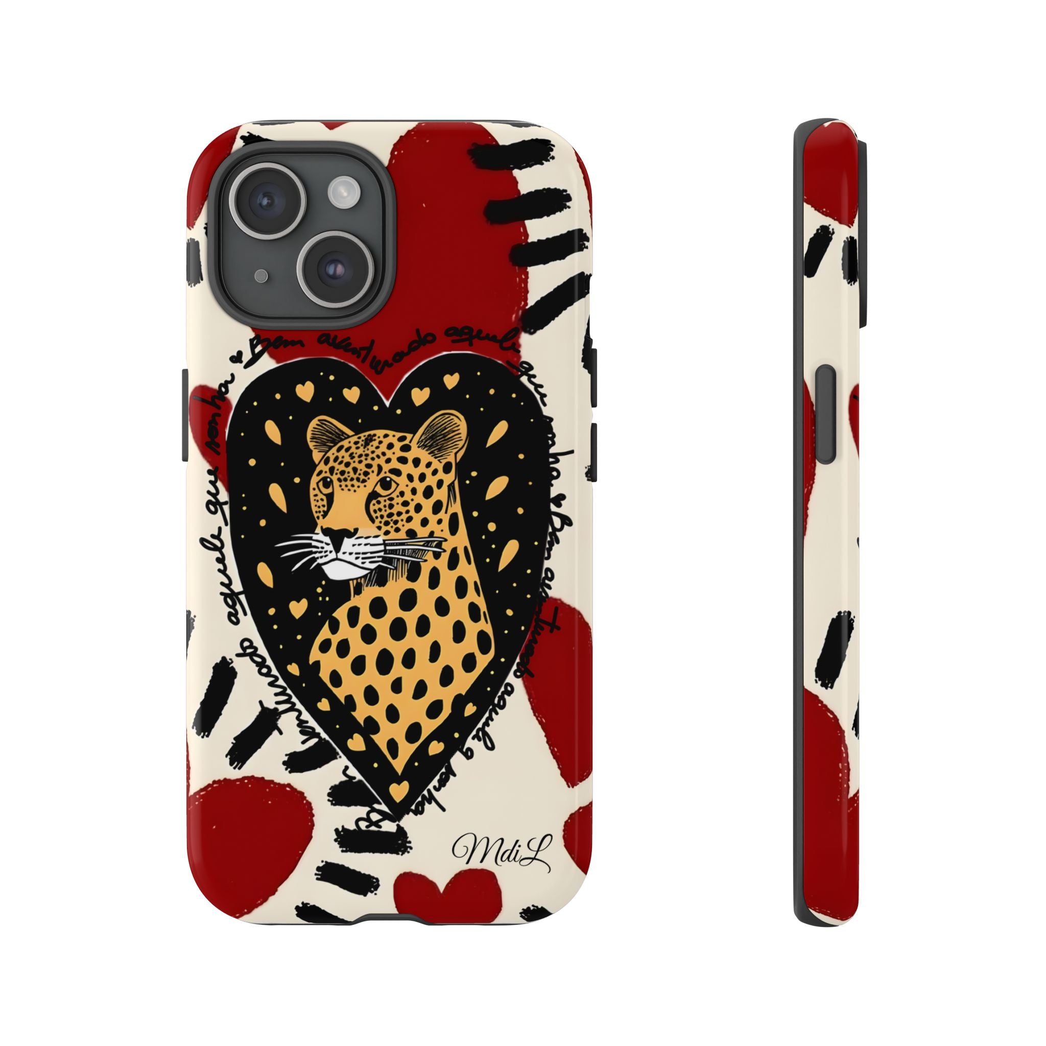 Leopard | Red Hearts - Mare di Luna