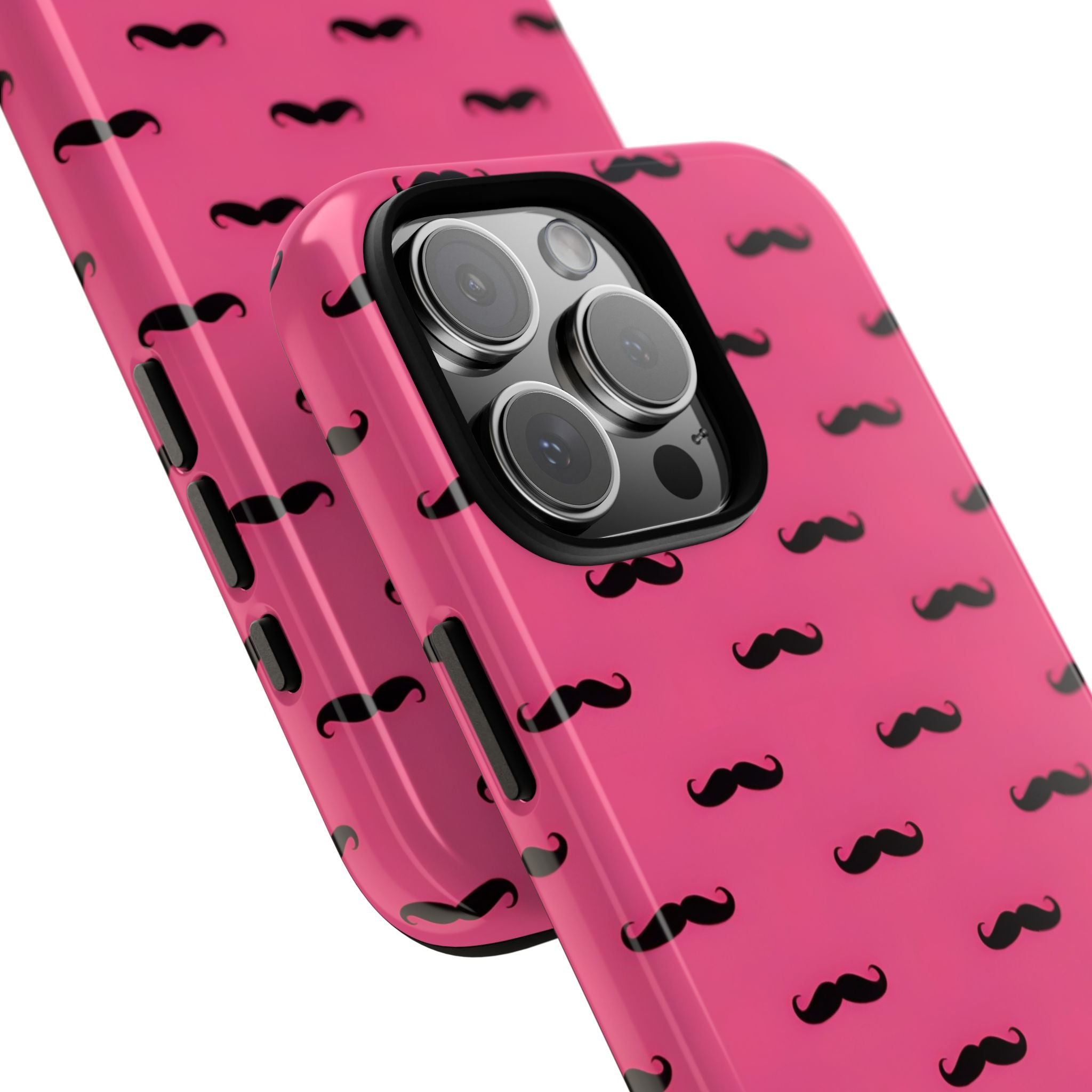 Pink Moustache iPhone Case