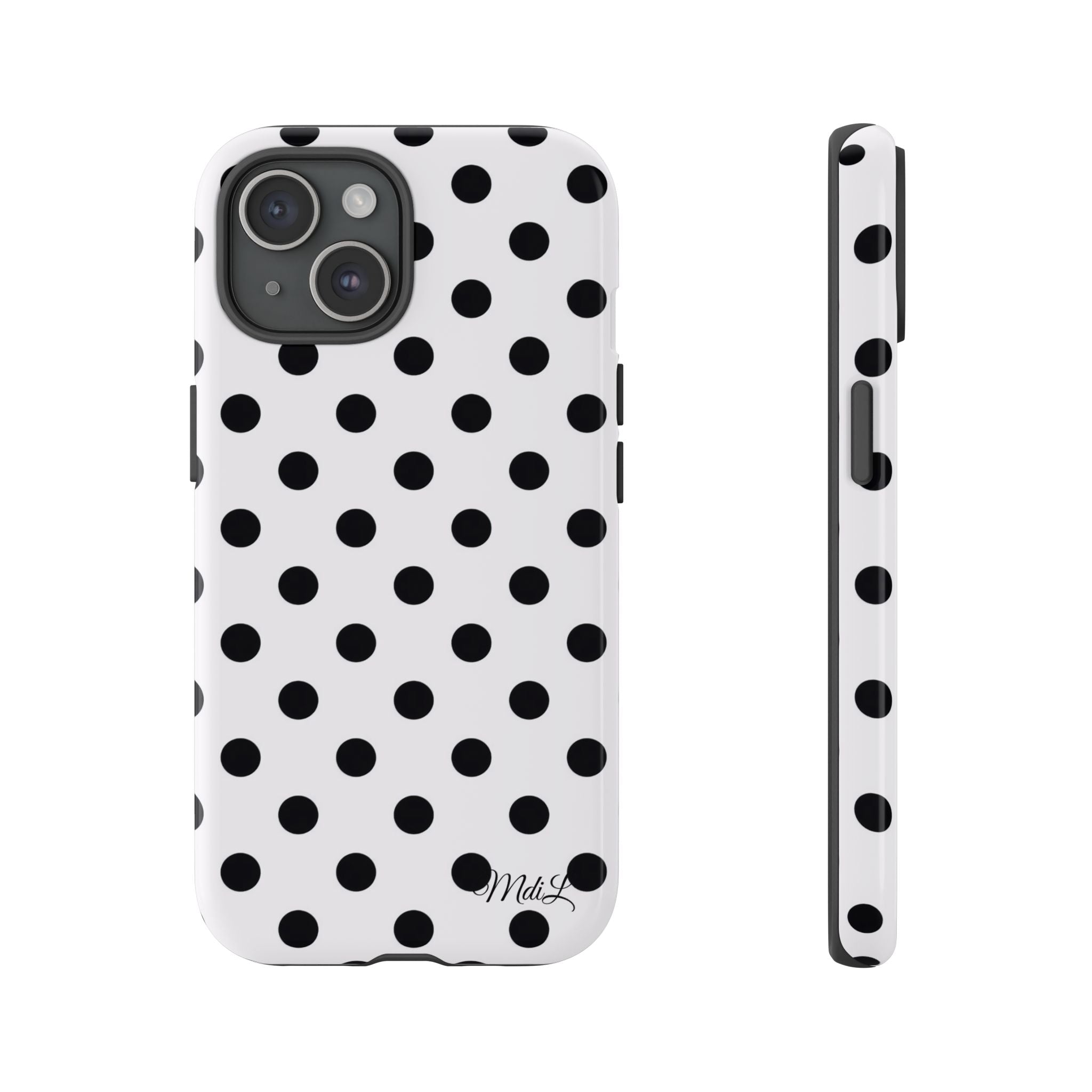 Polka Dots | Black and White - Mare di Luna