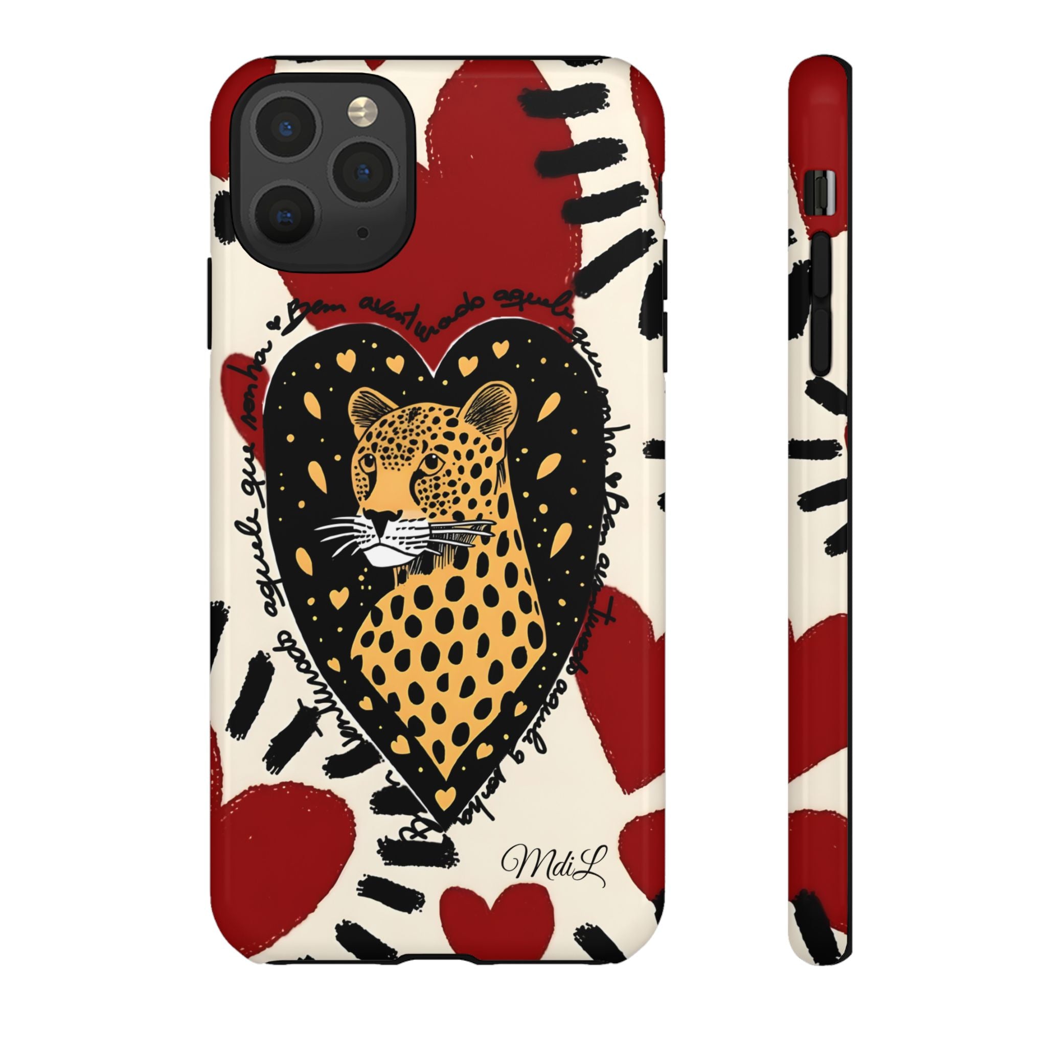 Leopard | Red Hearts - Mare di Luna