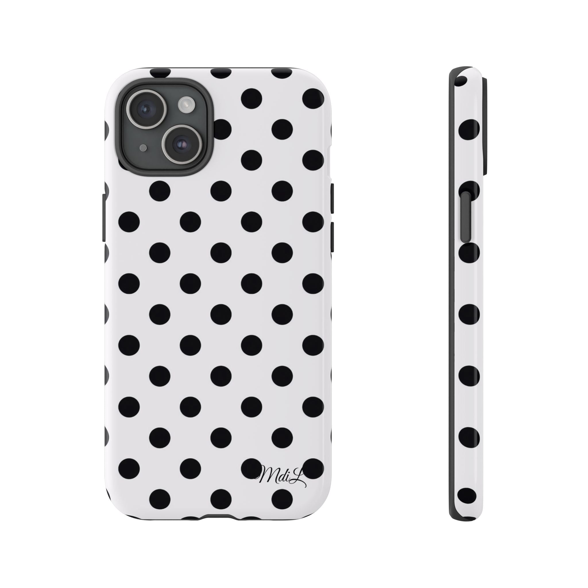 Polka Dots | Black and White - Mare di Luna