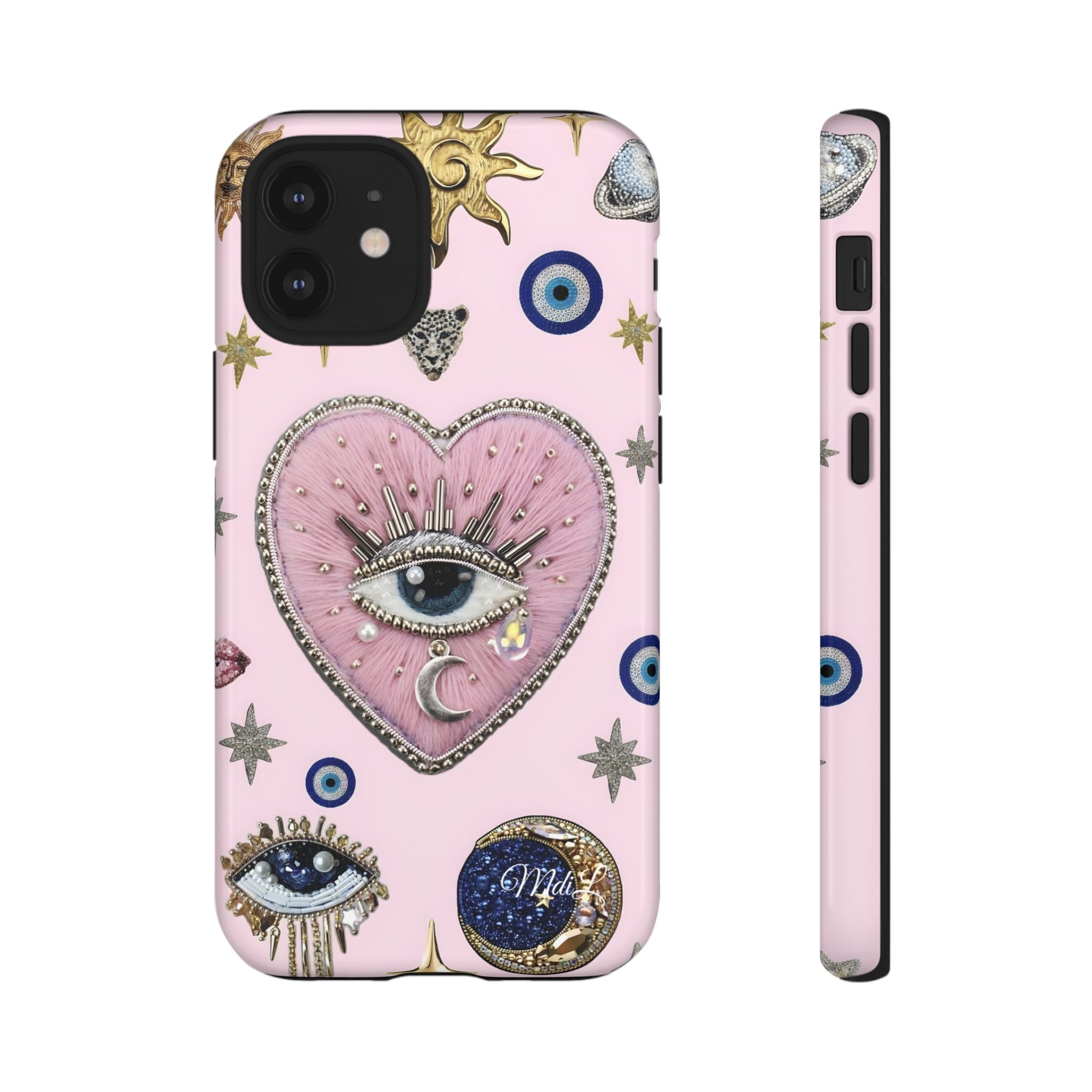 Evil Eye | Pink Heart - Mare di Luna
