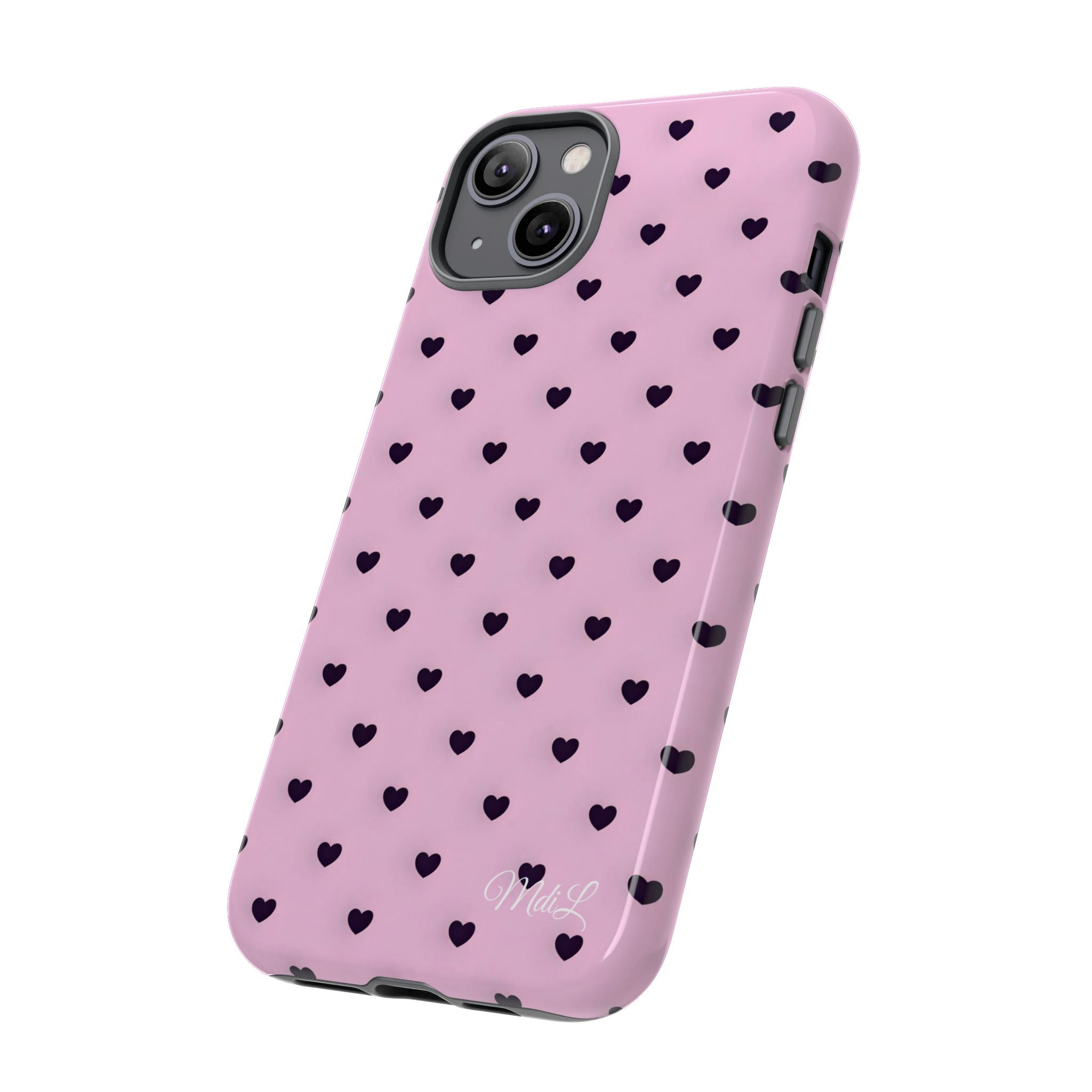 Dotted Hearts | Pink - Mare di Luna