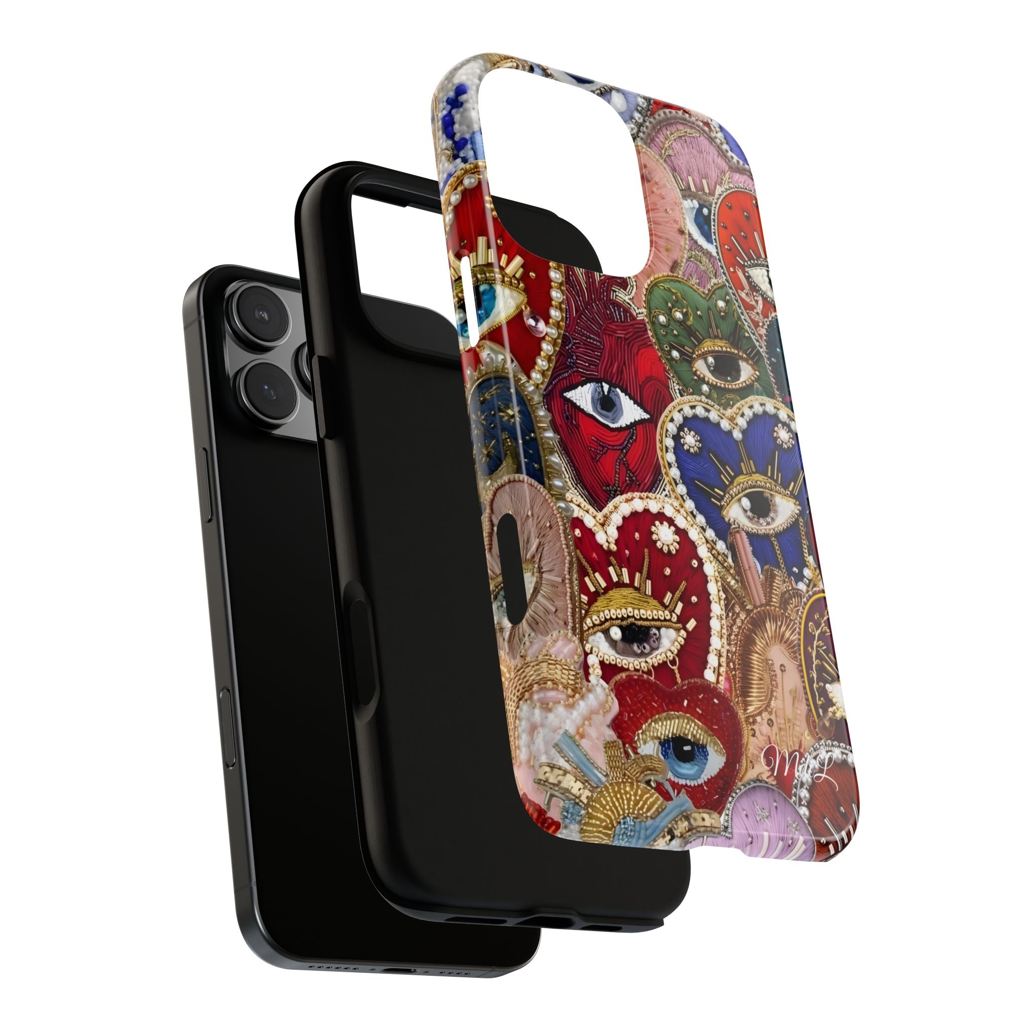 Evil Eye Love iPhone Case