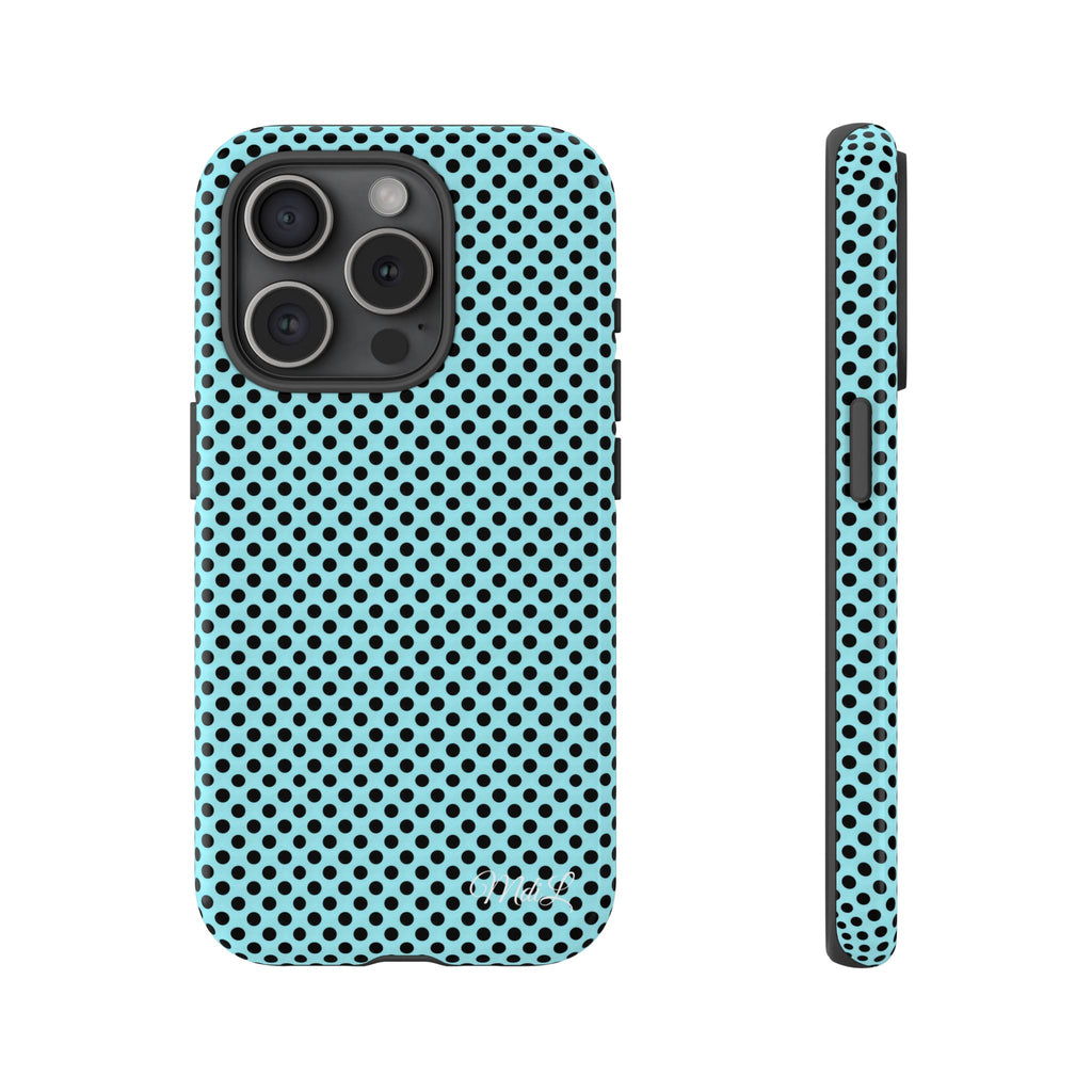 Polka Dots | Black and Blue - Mare di Luna