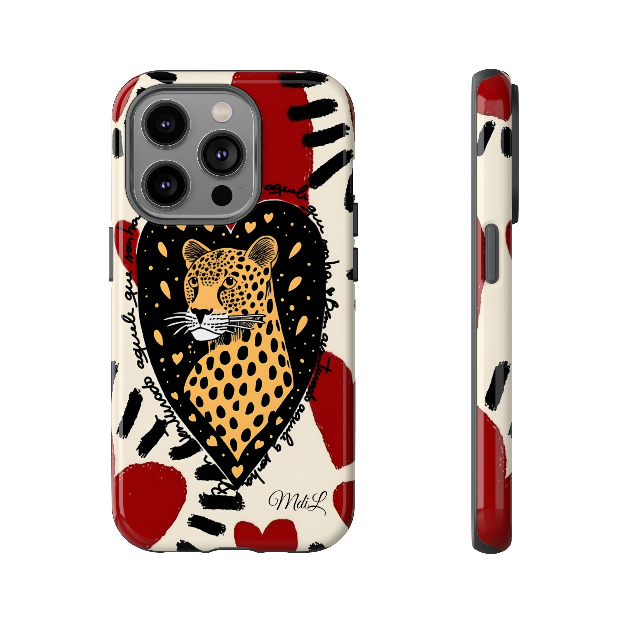 Leopard | Red Hearts - Mare di Luna