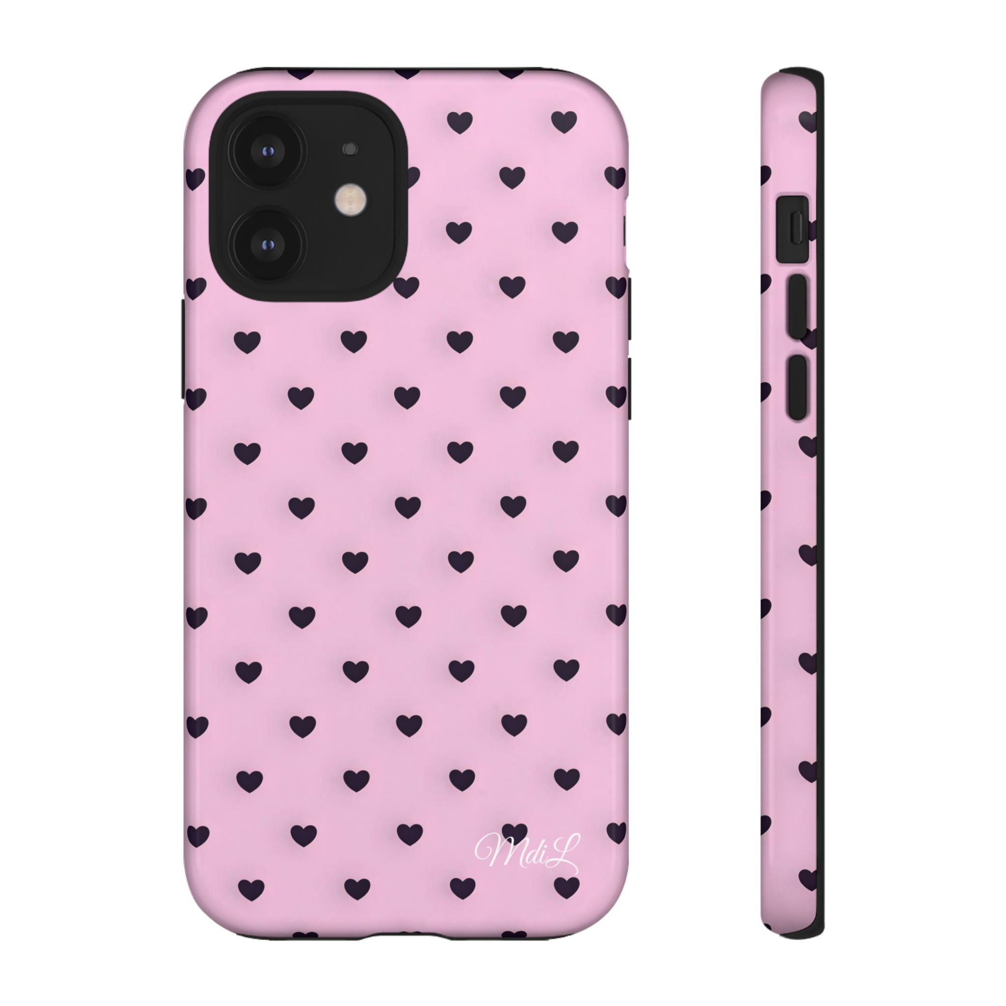 Dotted Hearts | Pink - Mare di Luna