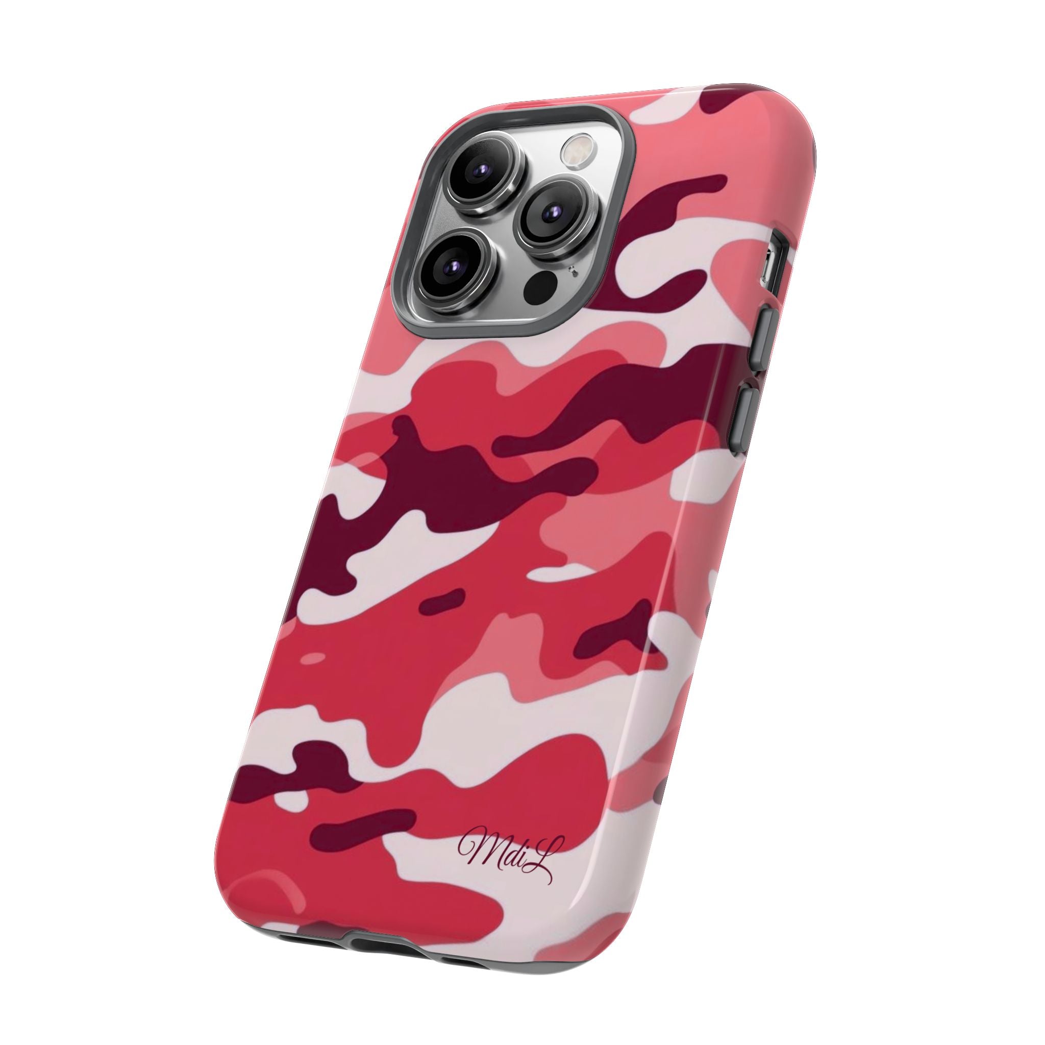 Red Camo iPhone Case