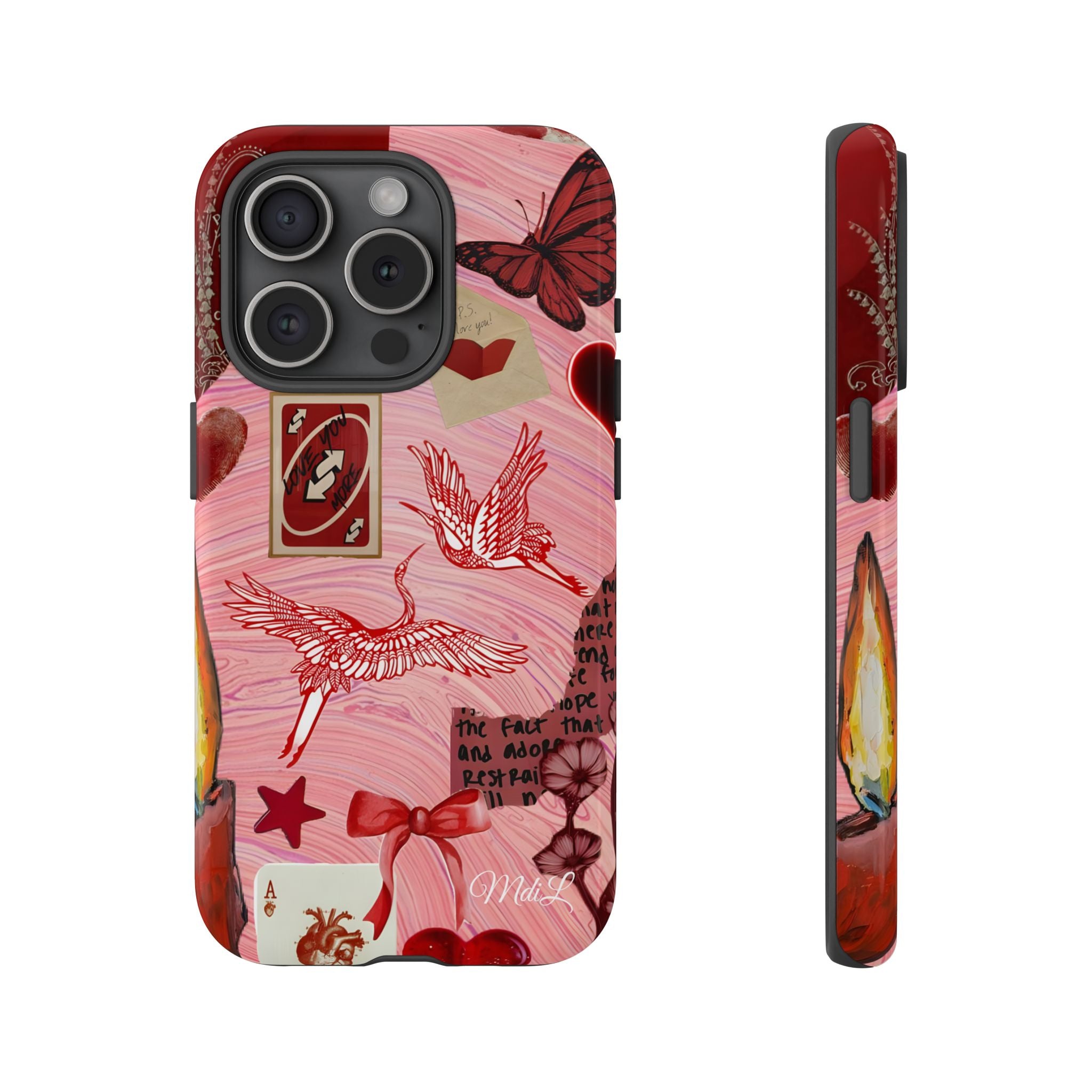 Valentine's Collage | Vintage - Mare di Luna