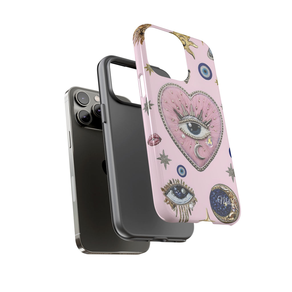 Evil Eye | Pink Heart - Mare di Luna