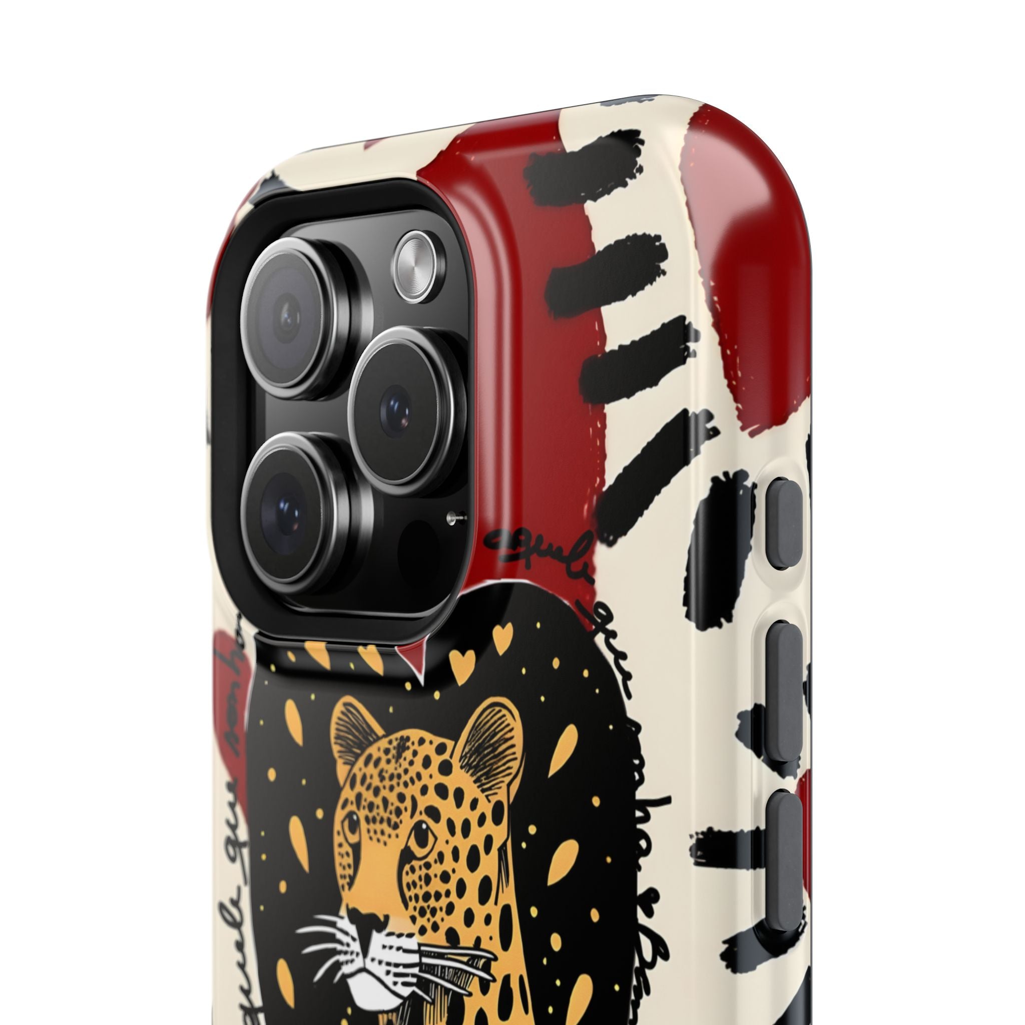 Leopard Hearts MagSafe