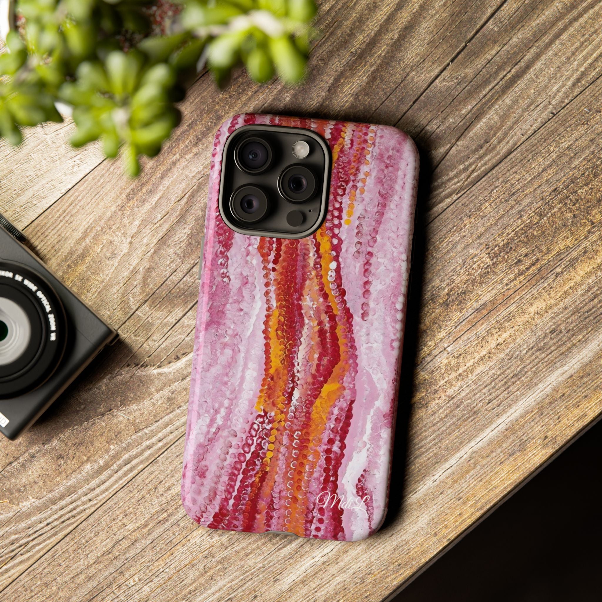 Artsy Dotted | Deep Pink - Mare di Luna