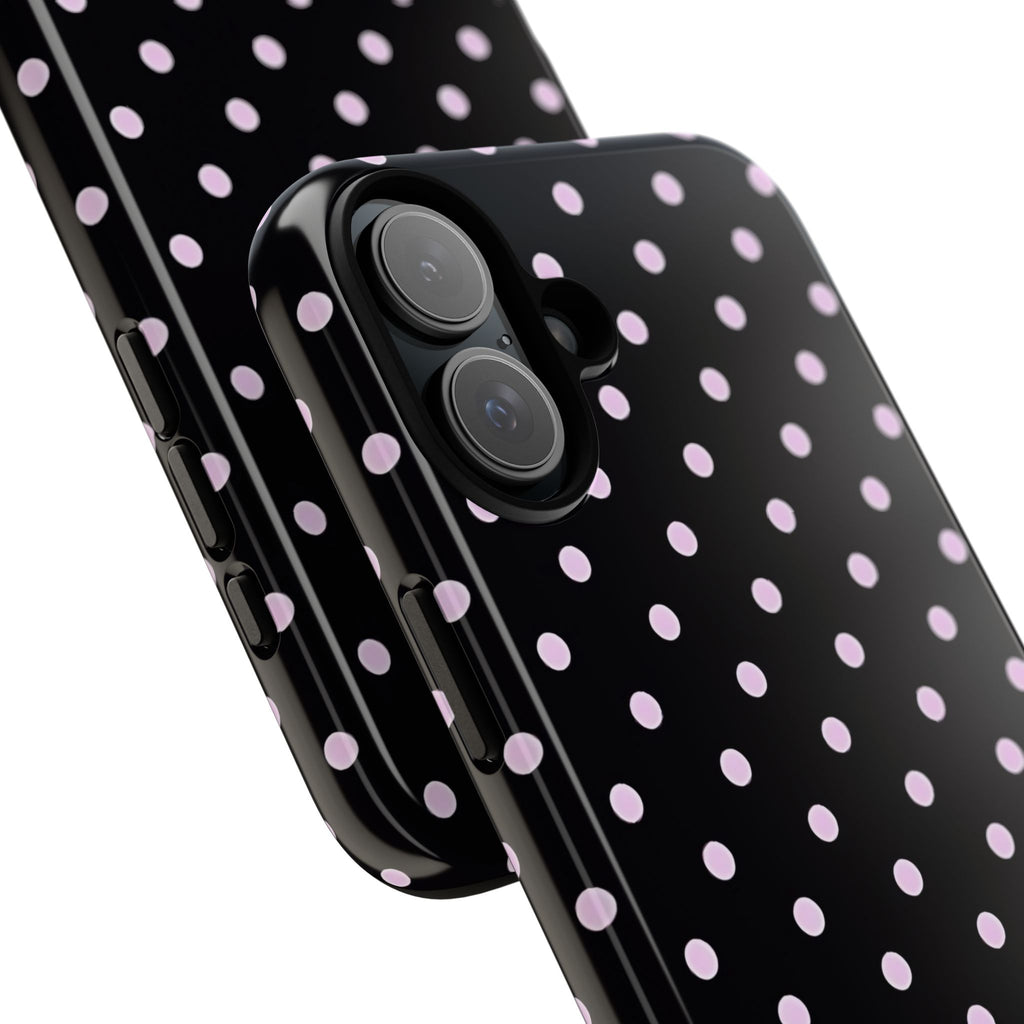 Polka Dots | Pink and Black - Mare di Luna