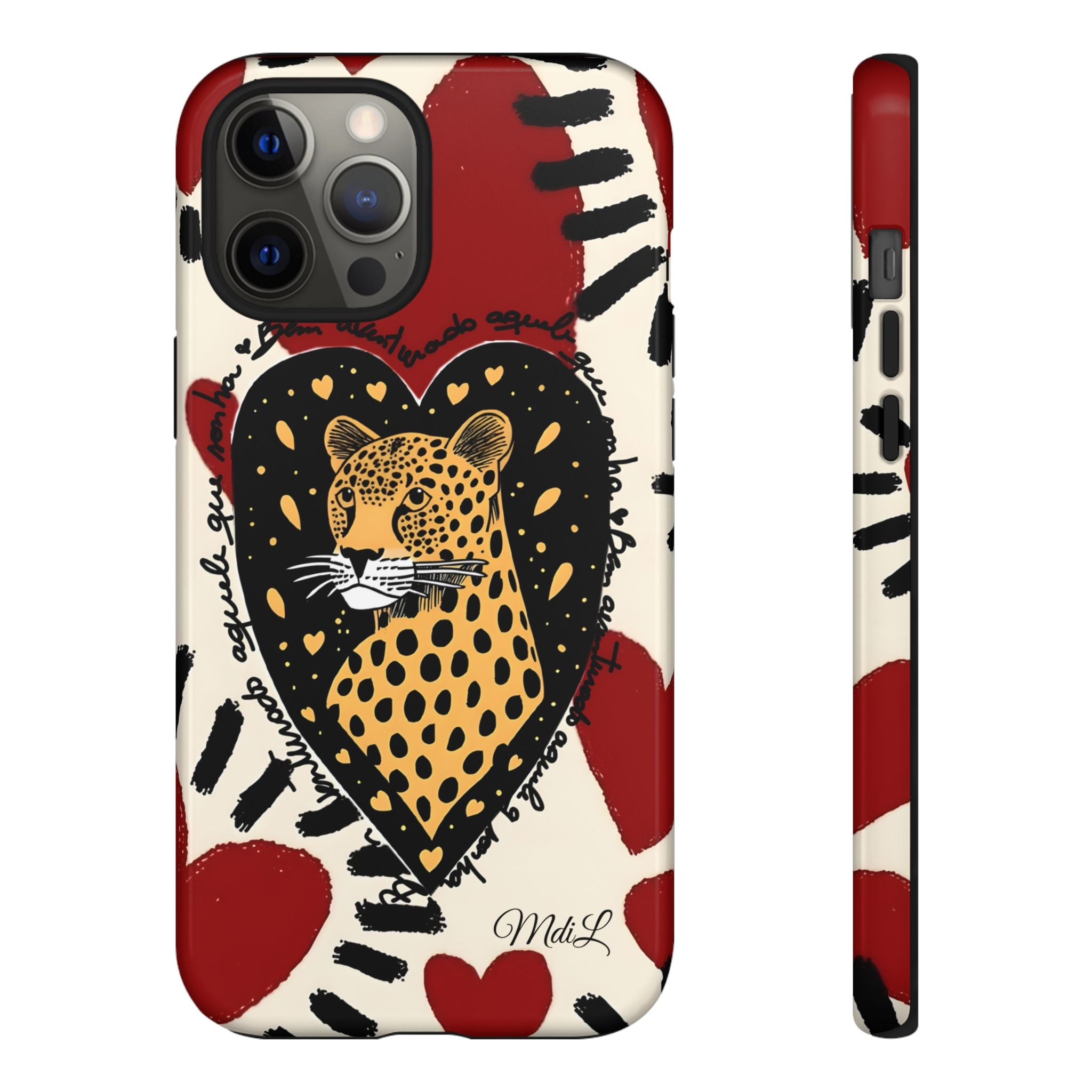 Leopard | Red Hearts - Mare di Luna