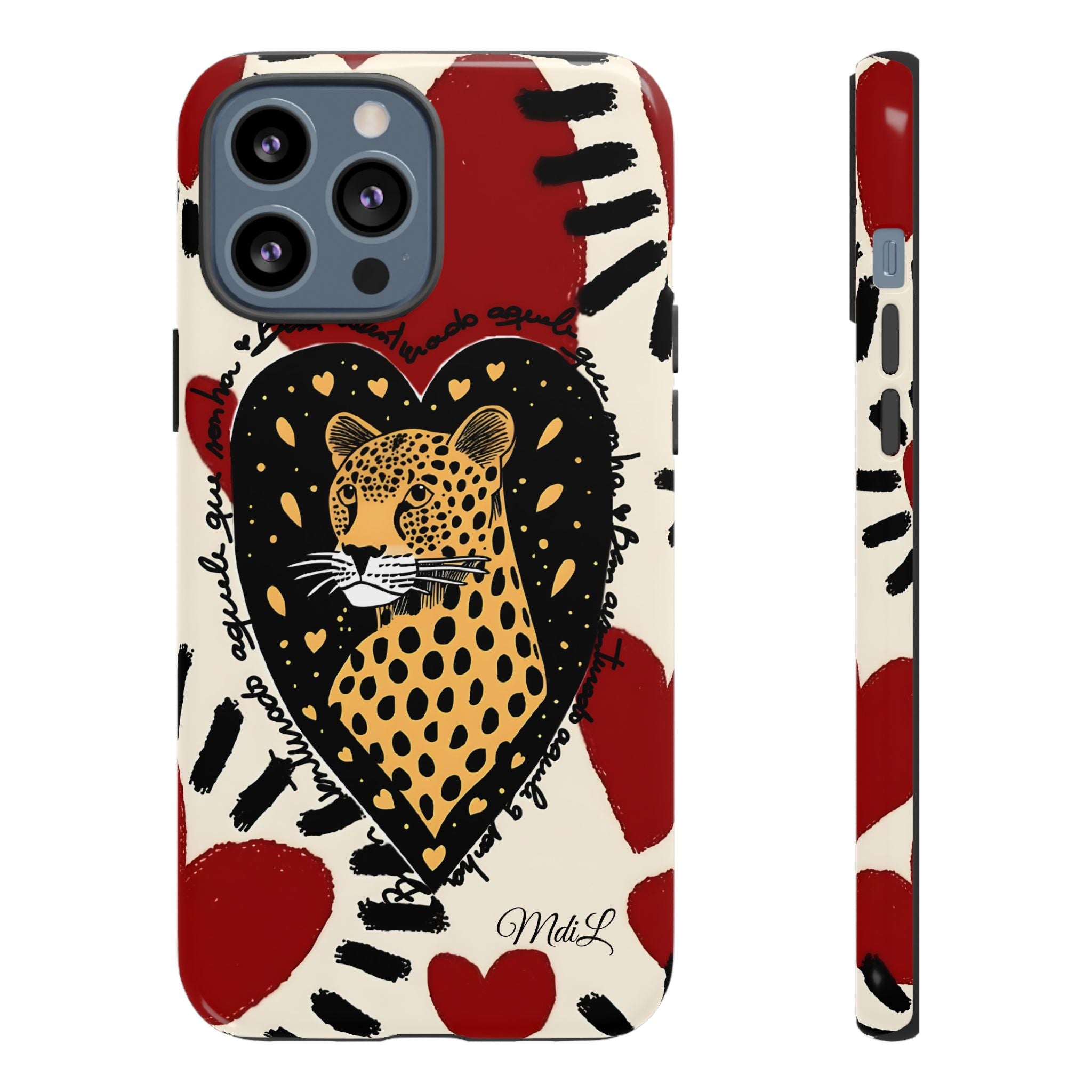 Leopard | Red Hearts - Mare di Luna