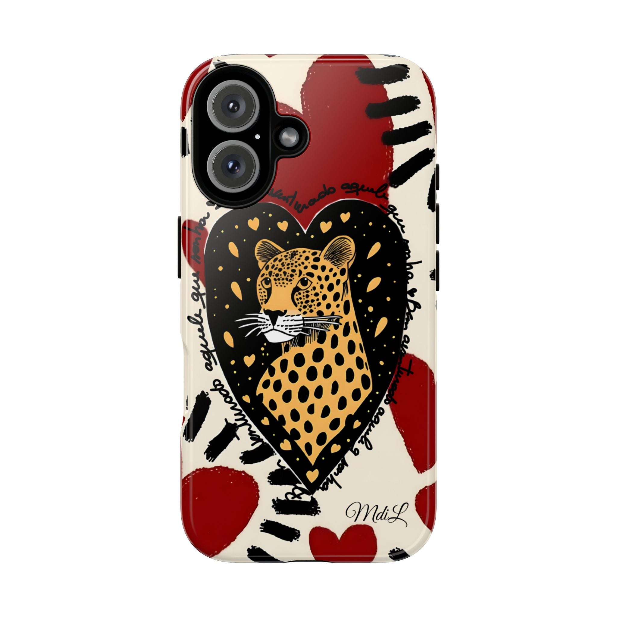 Leopard | Red Hearts - Mare di Luna