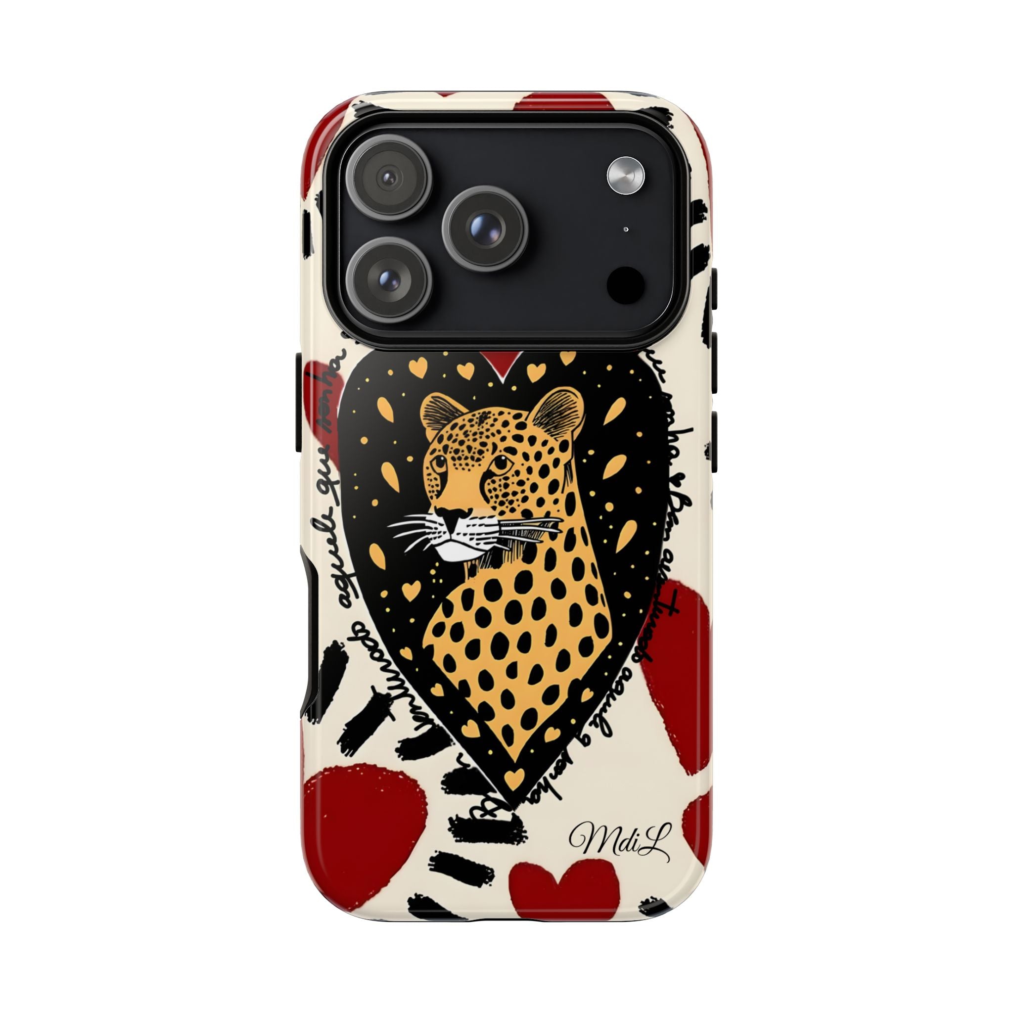Leopard | Red Hearts - Mare di Luna