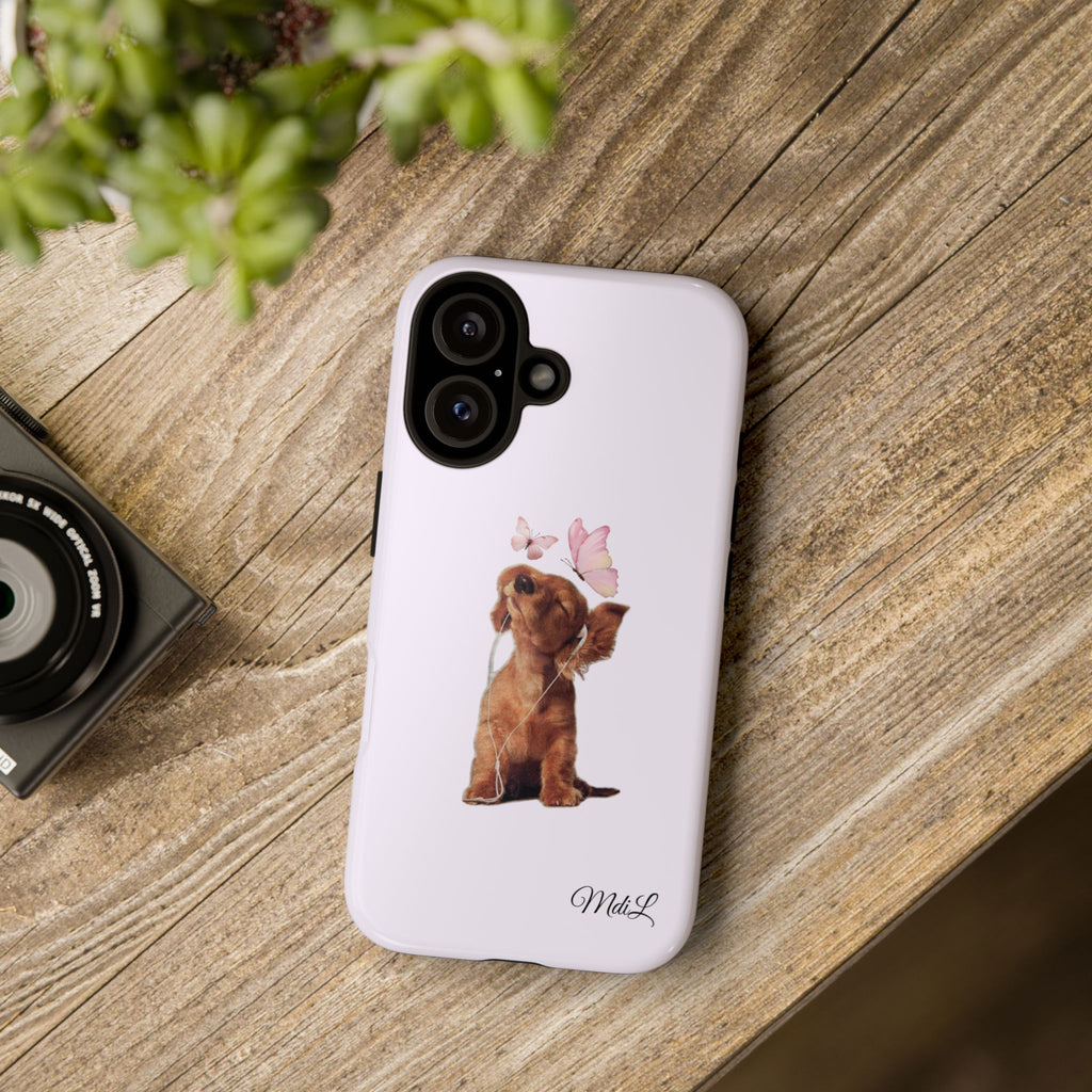 Puppy | Purple Butterflies