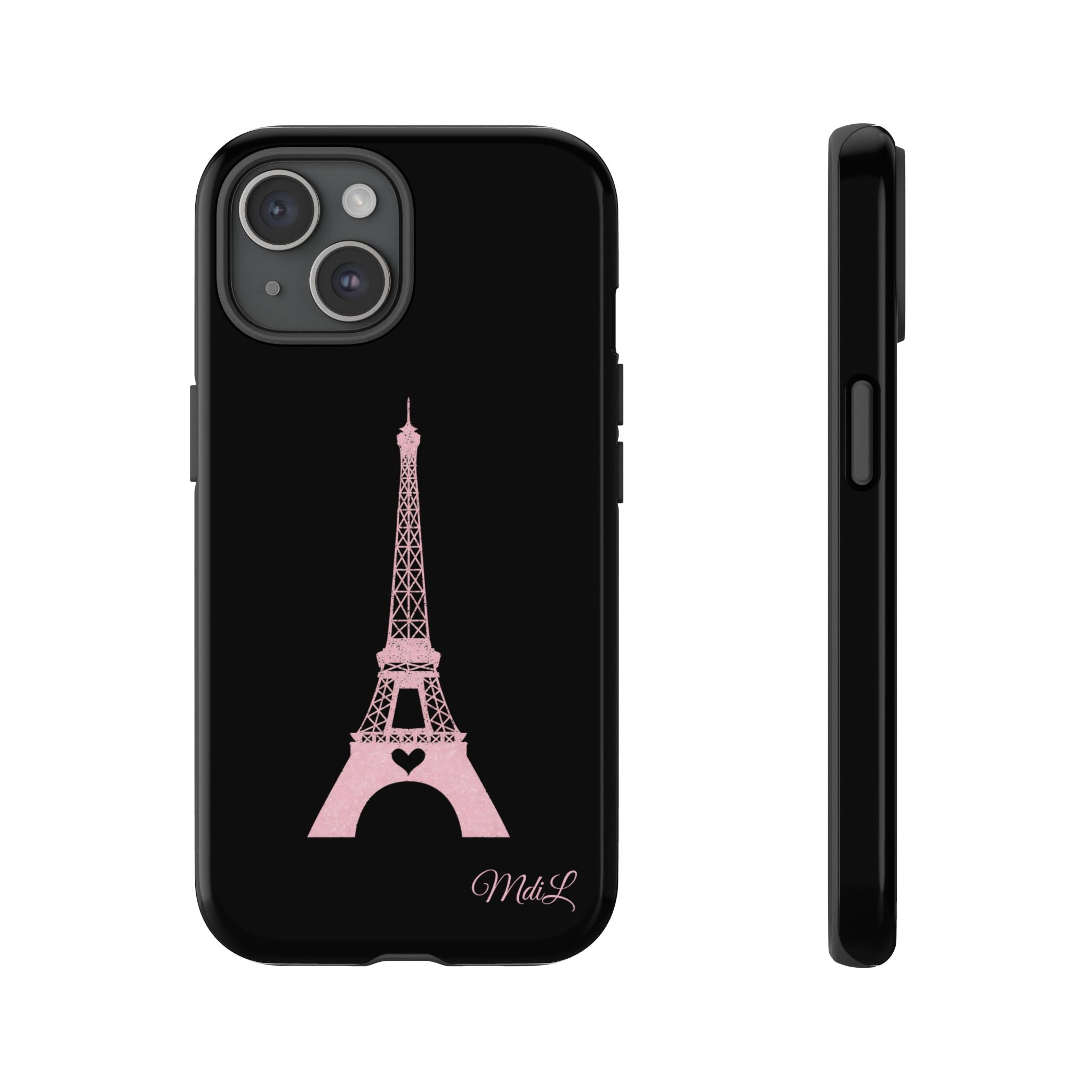 Eiffel Tower | Pink & Black - Mare di Luna