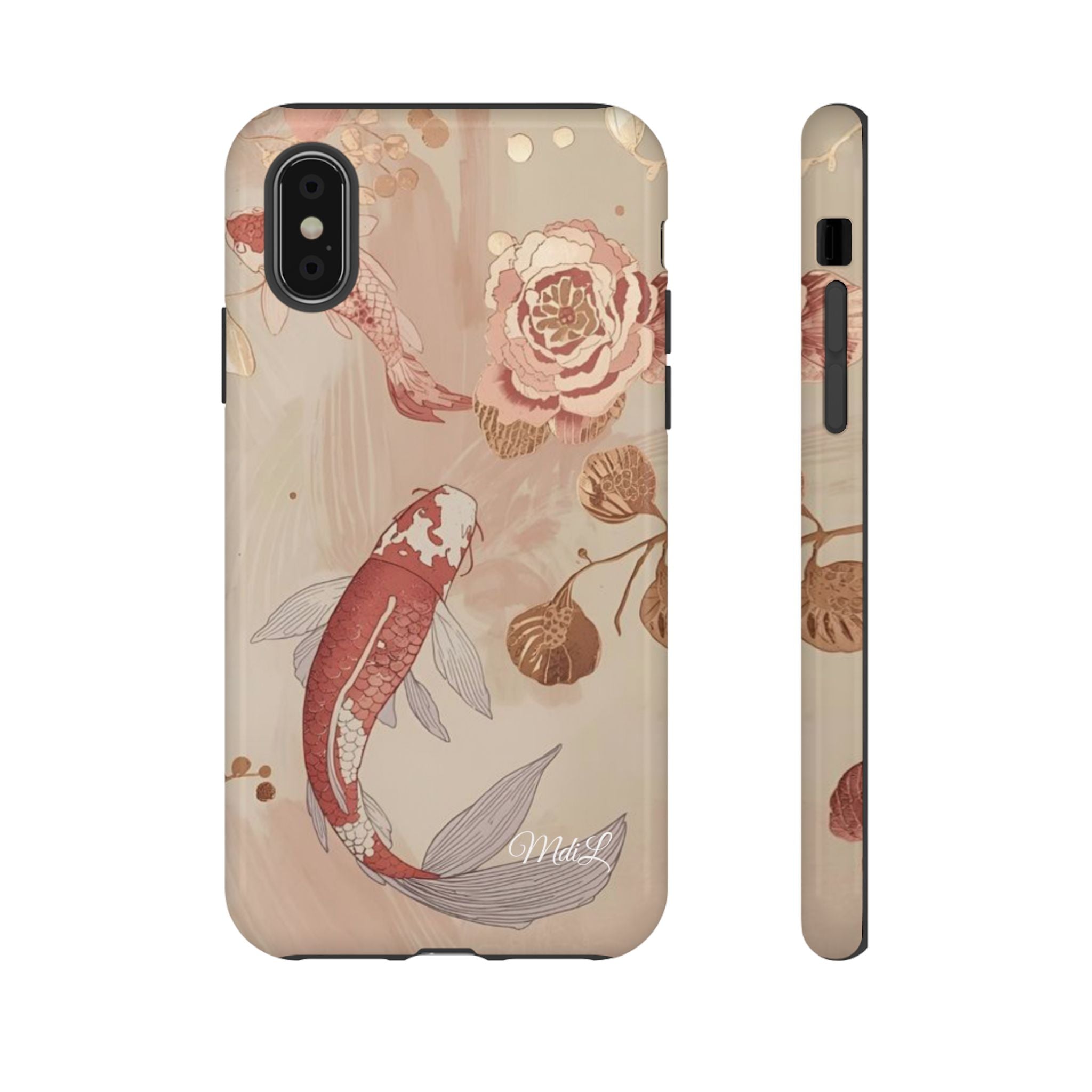 Rosy Koi Pond iPhone Case