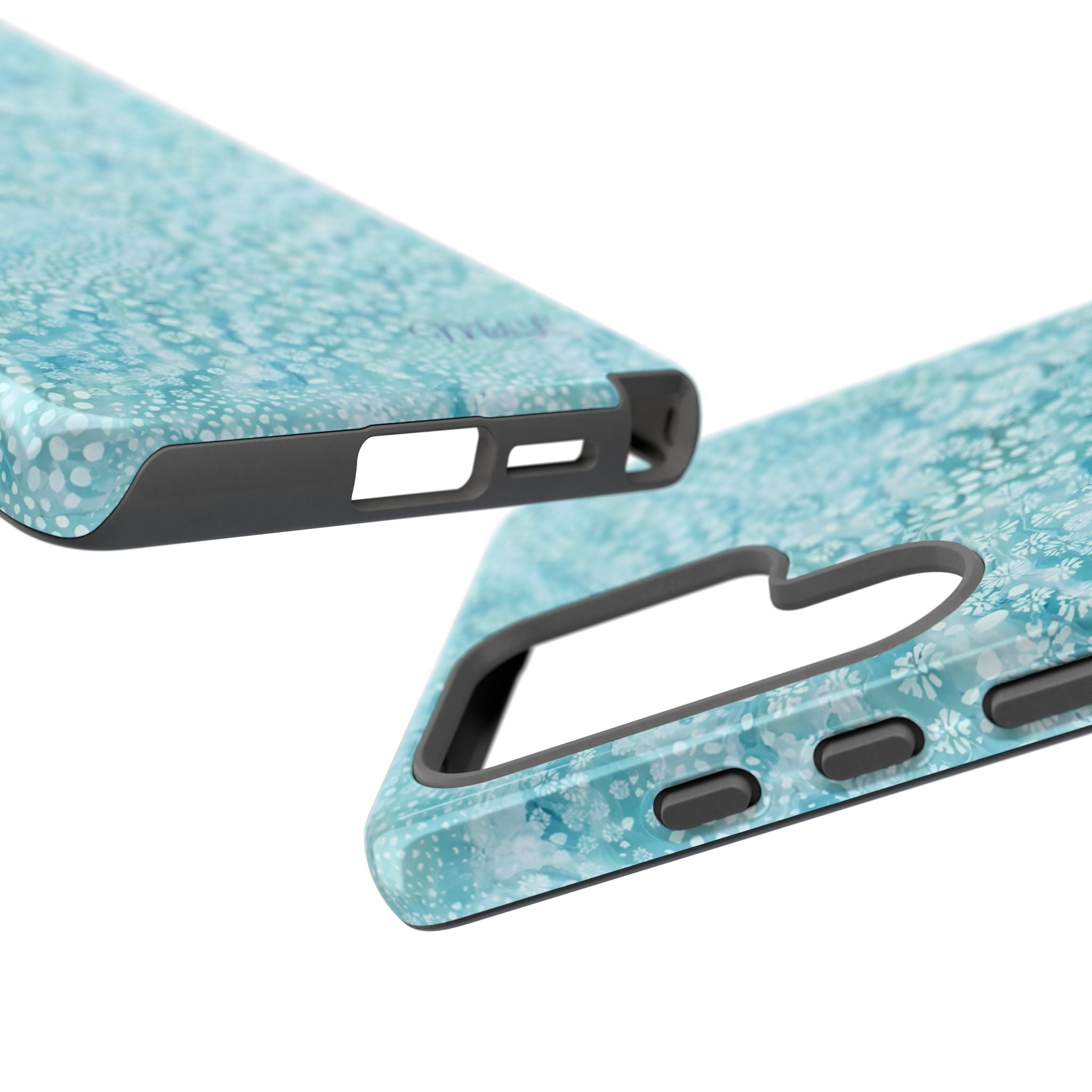 Teal Florals