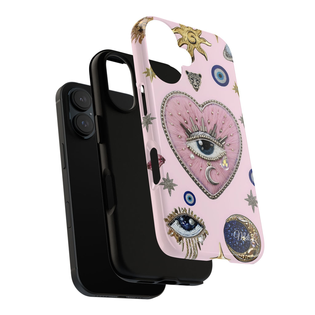 Evil Eye | Pink Heart - Mare di Luna
