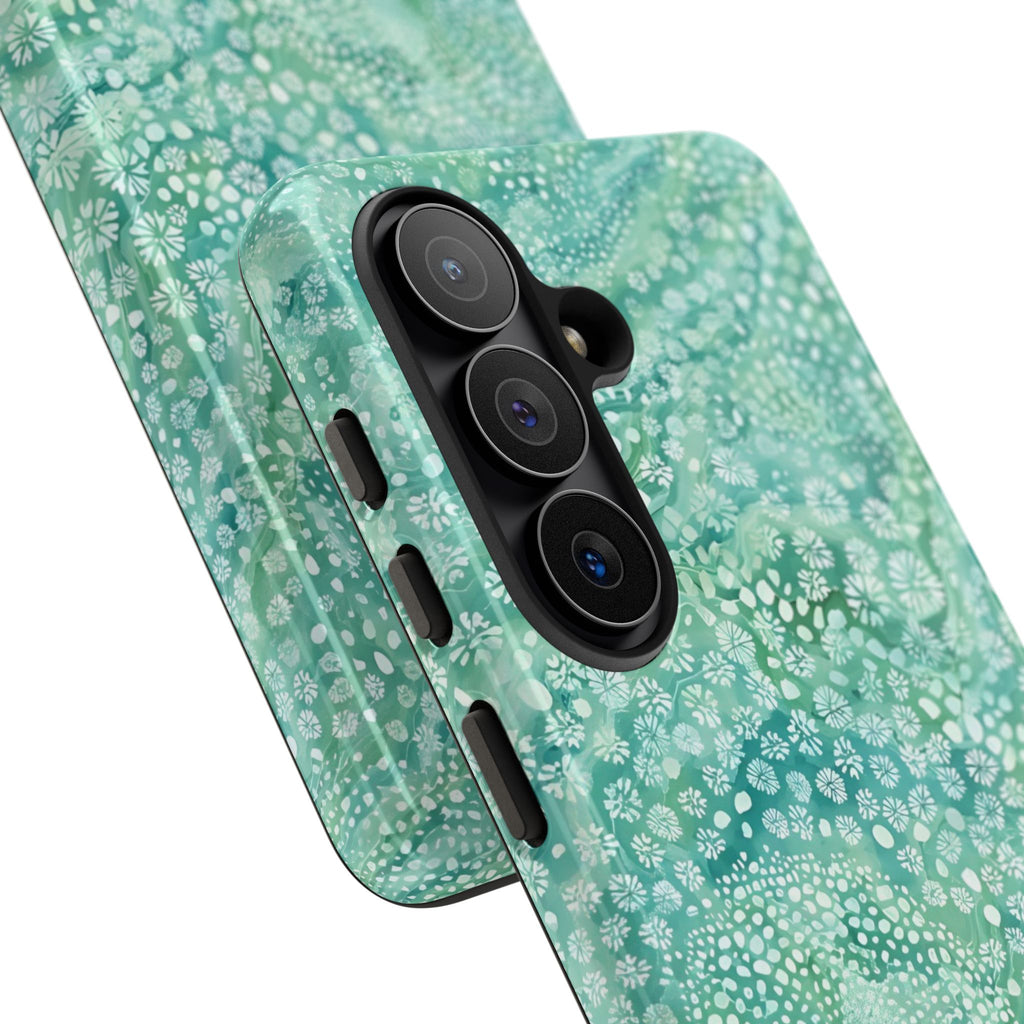Teal Florals