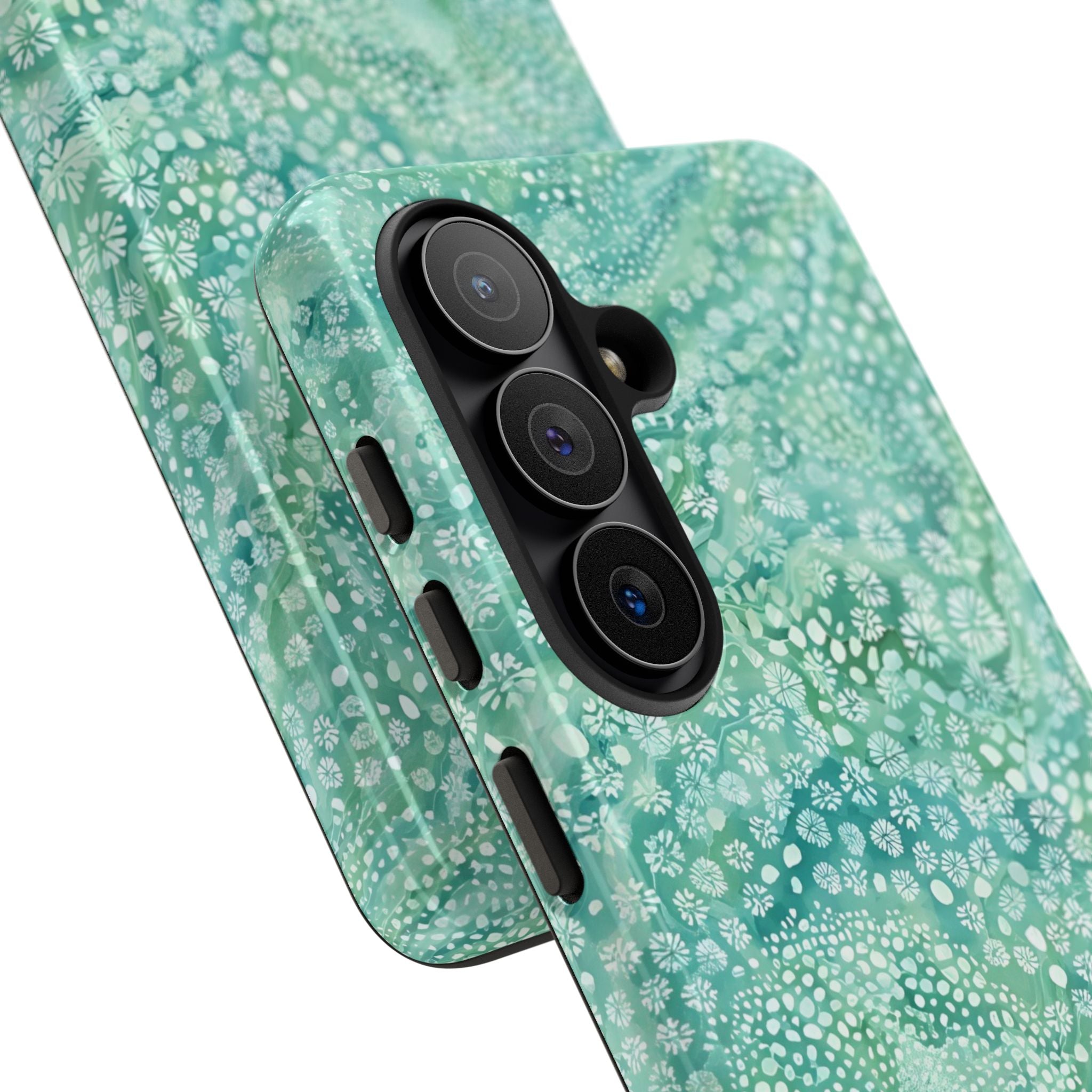 Teal Florals