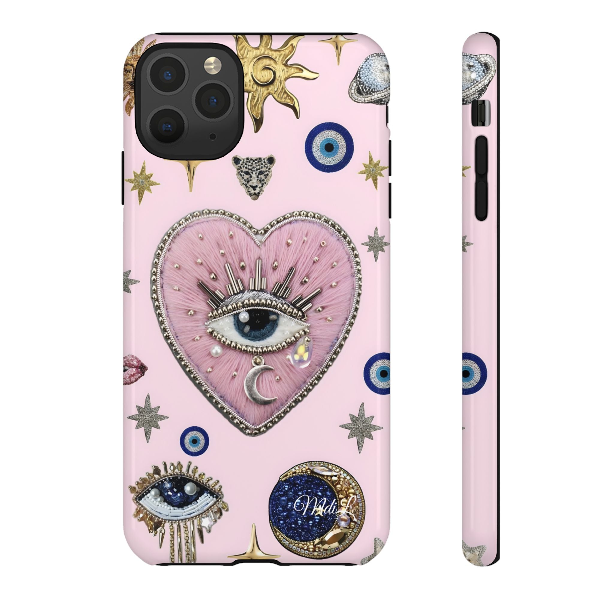 Evil Eye | Pink Heart - Mare di Luna
