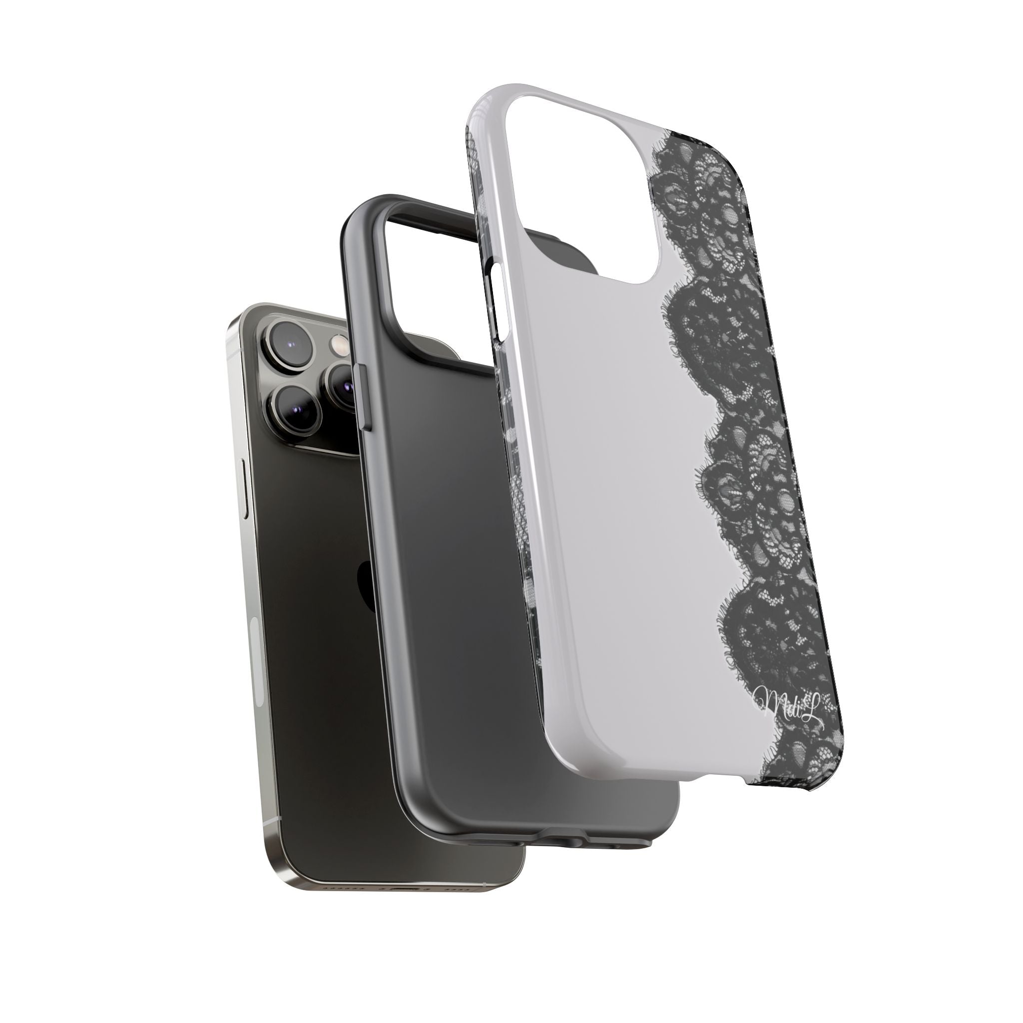 Lace | Black and White - Mare di Luna