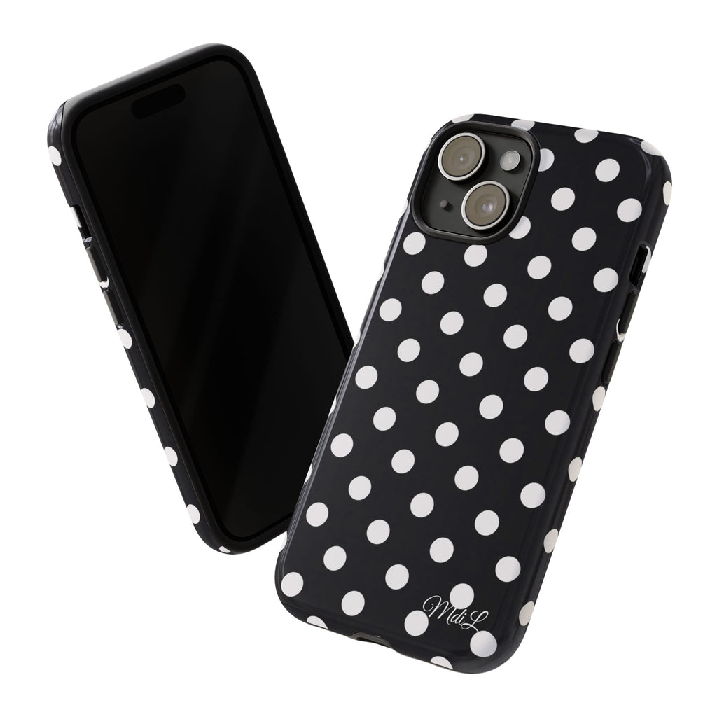 Polka Dots | White and Black - Mare di Luna
