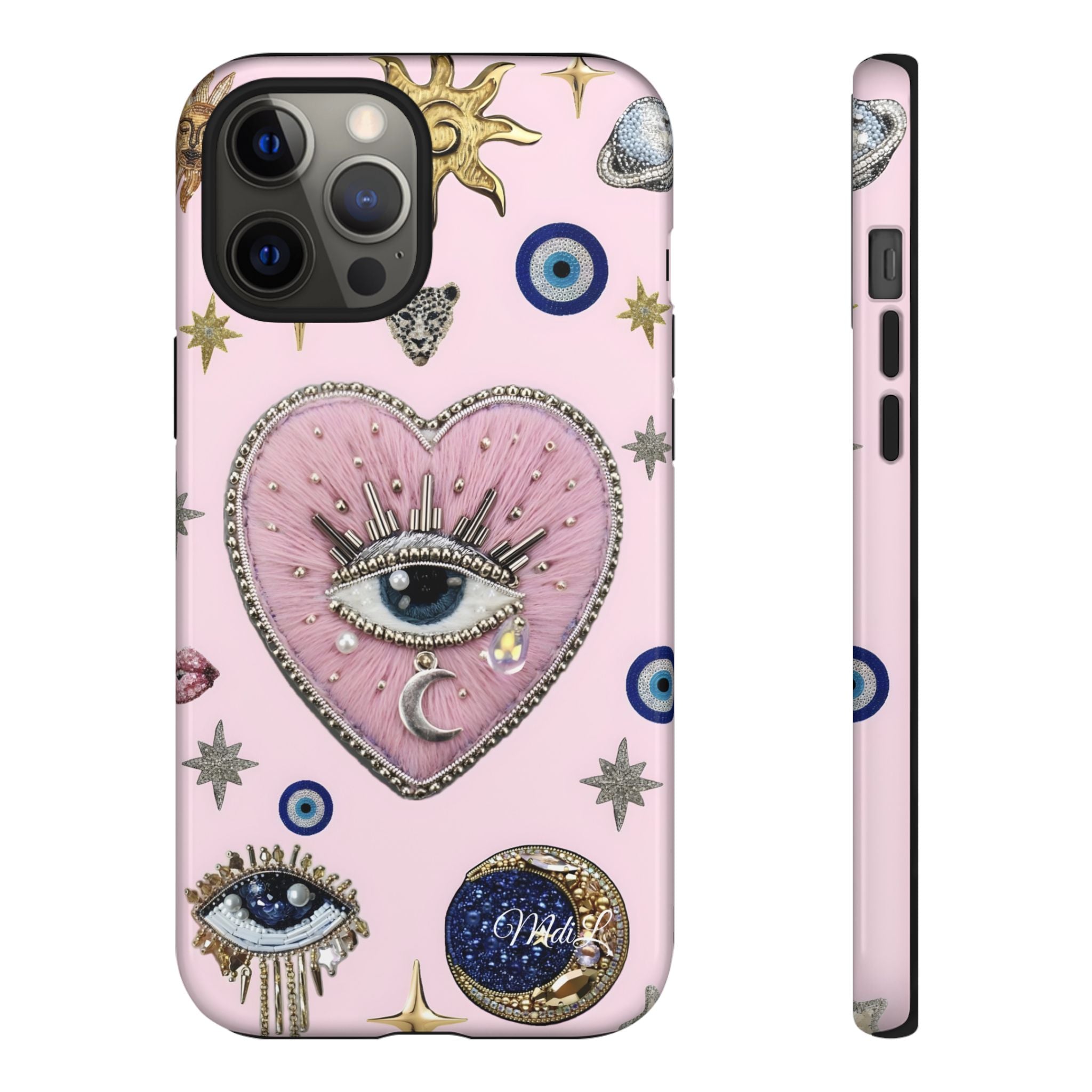 Evil Eye | Pink Heart - Mare di Luna