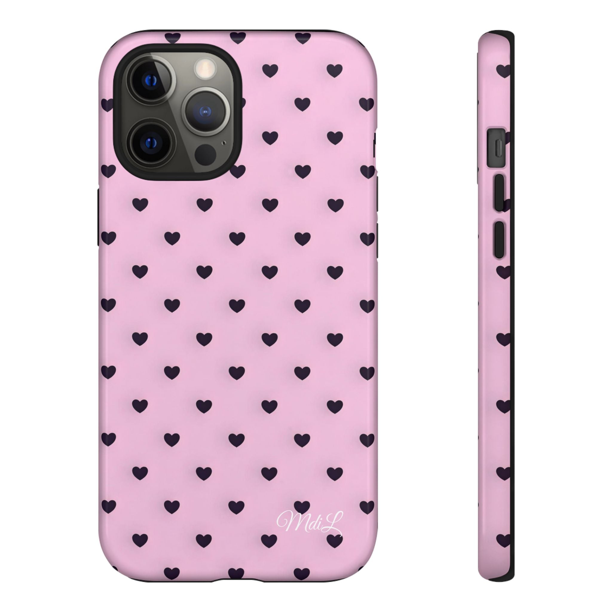 Dotted Hearts | Pink - Mare di Luna