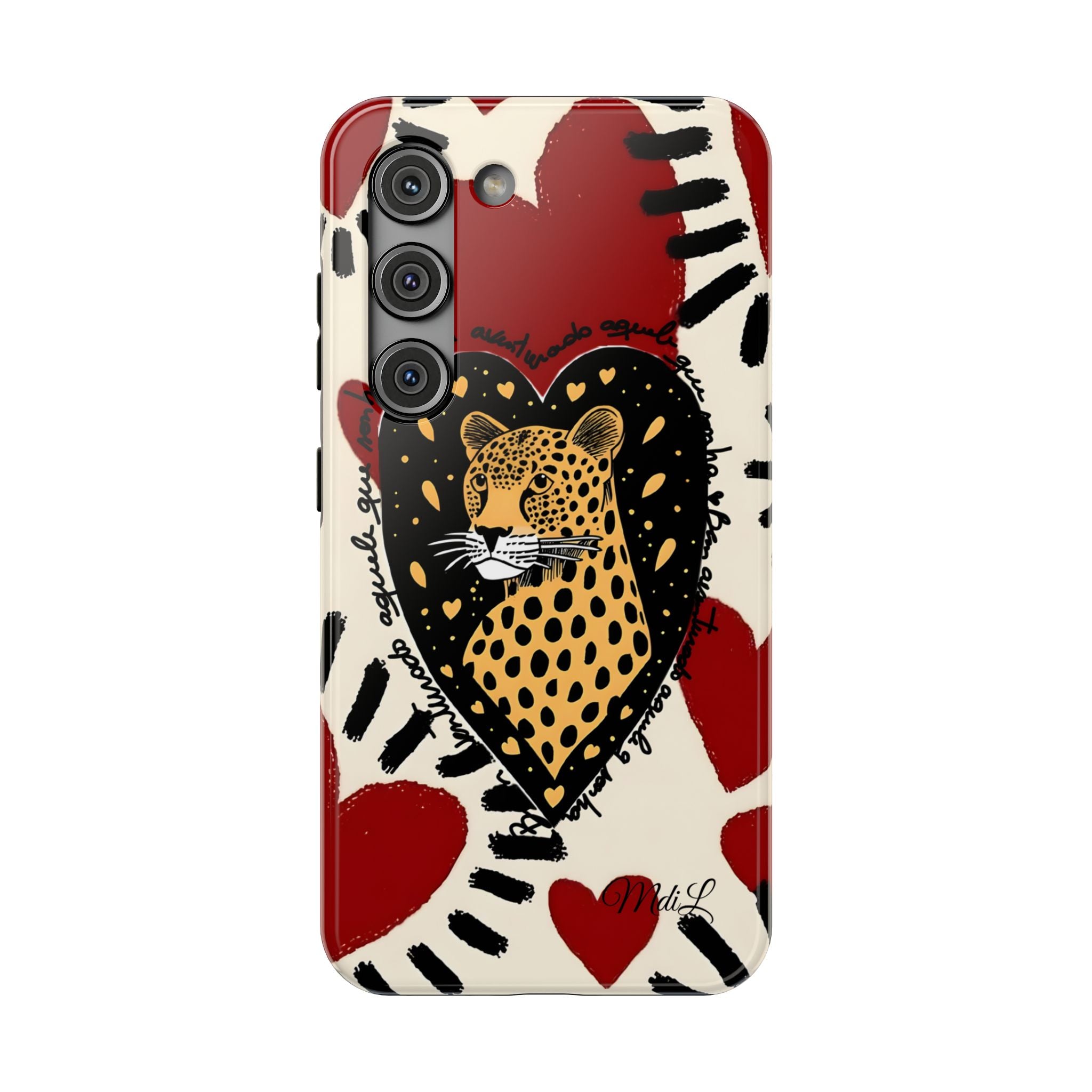 Leopard Hearts MagSafe