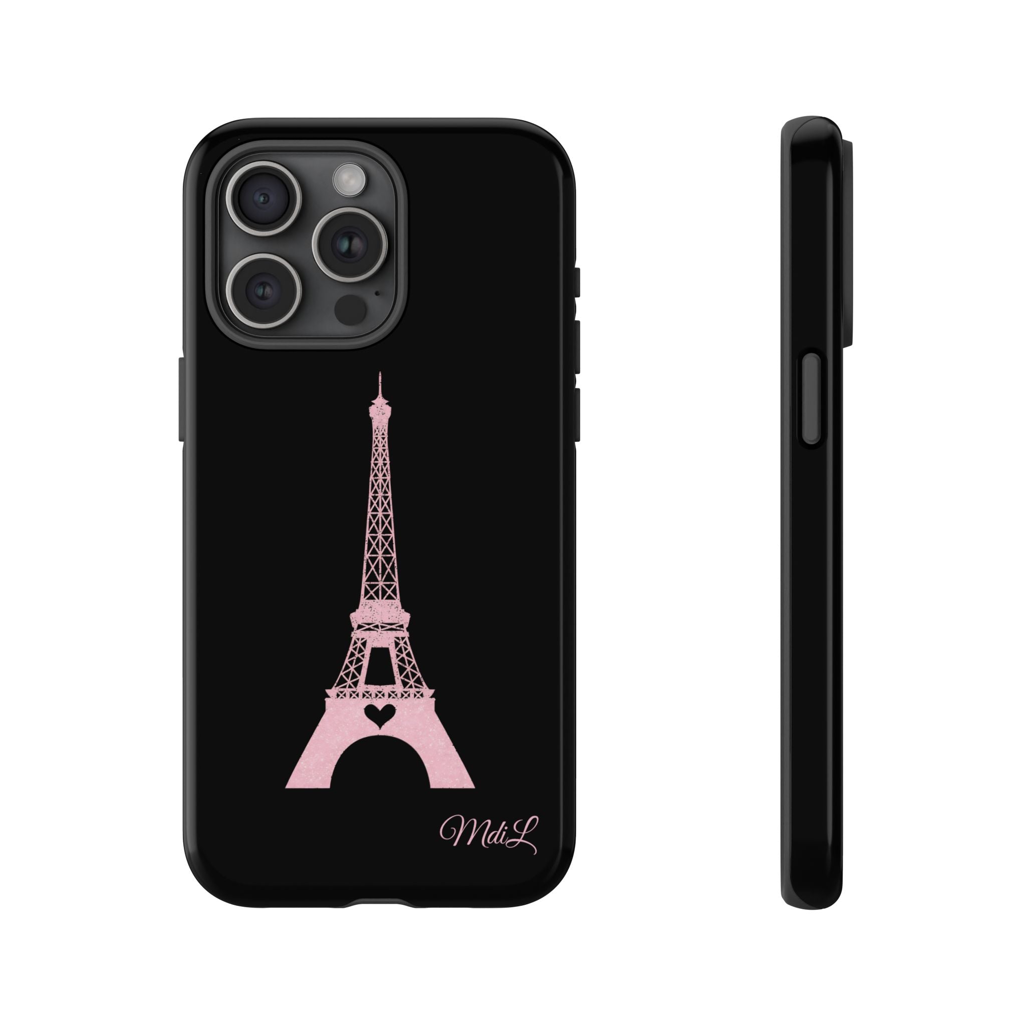 Eiffel Tower | Pink & Black - Mare di Luna