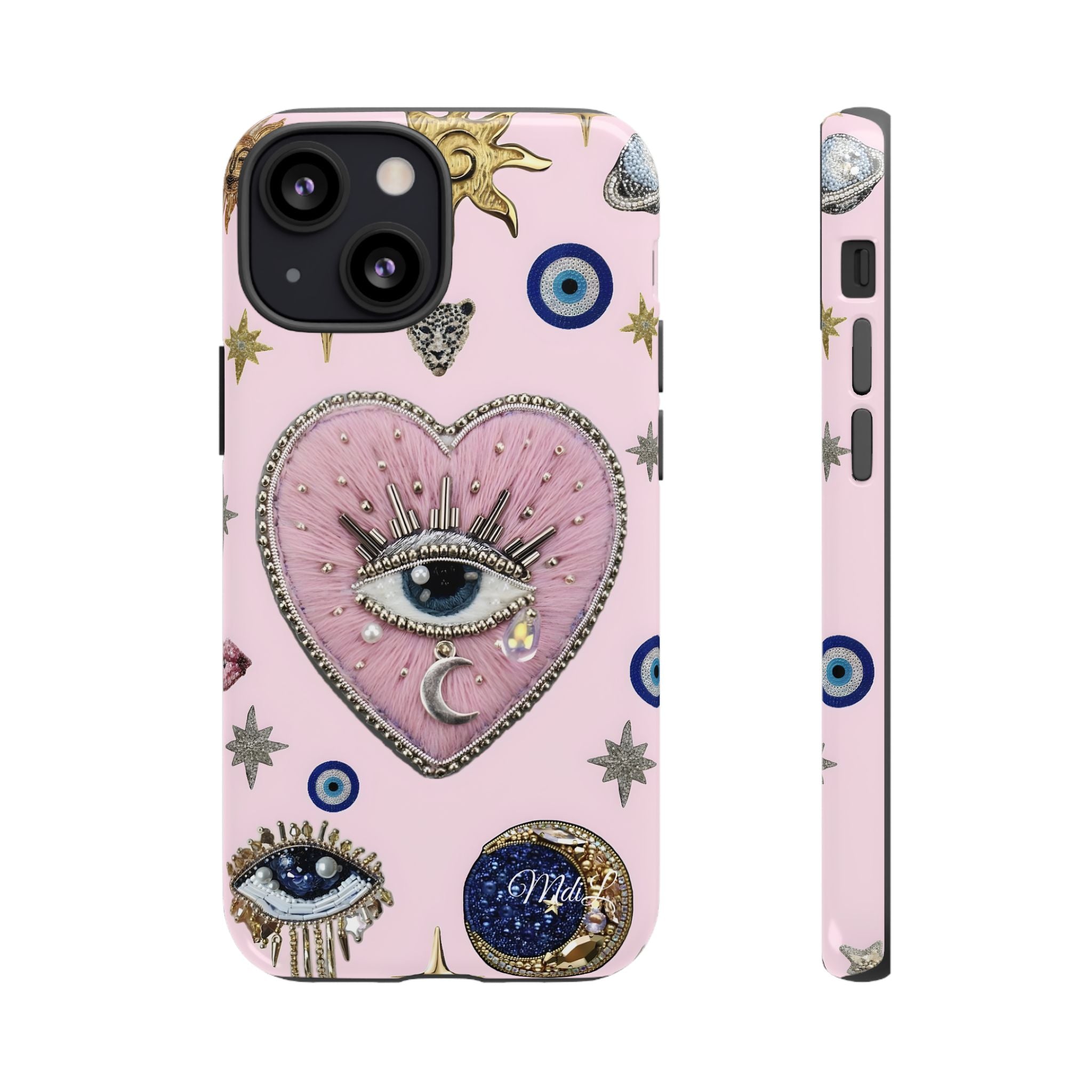 Evil Eye | Pink Heart - Mare di Luna