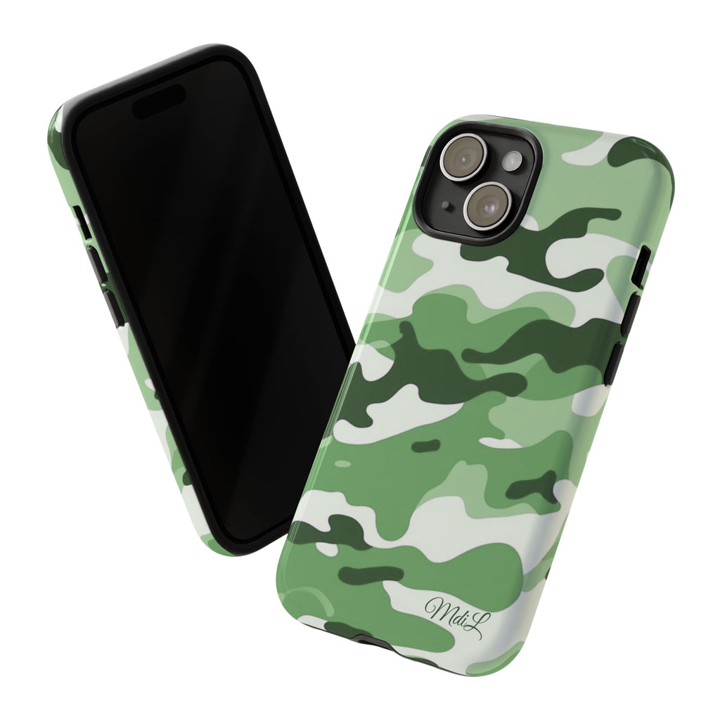 Mint Camo iPhone Case