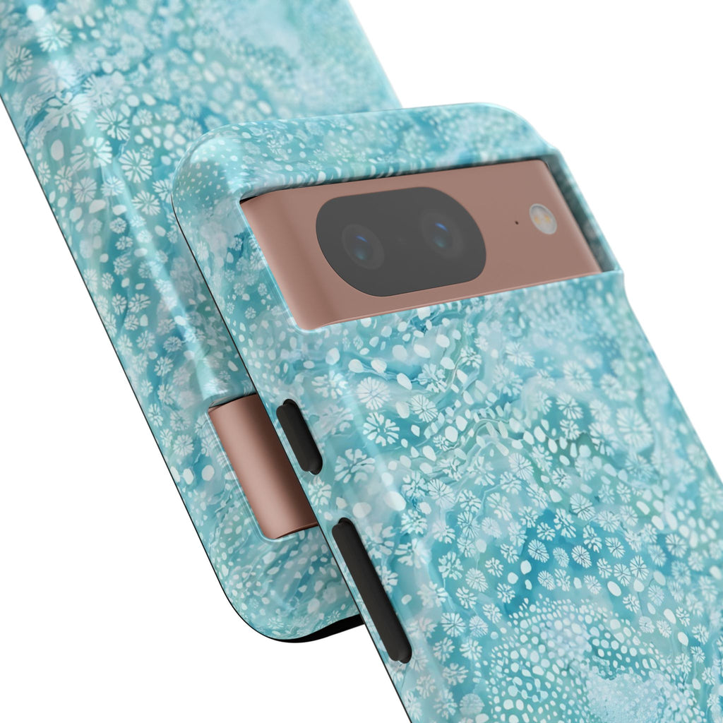 Teal Florals