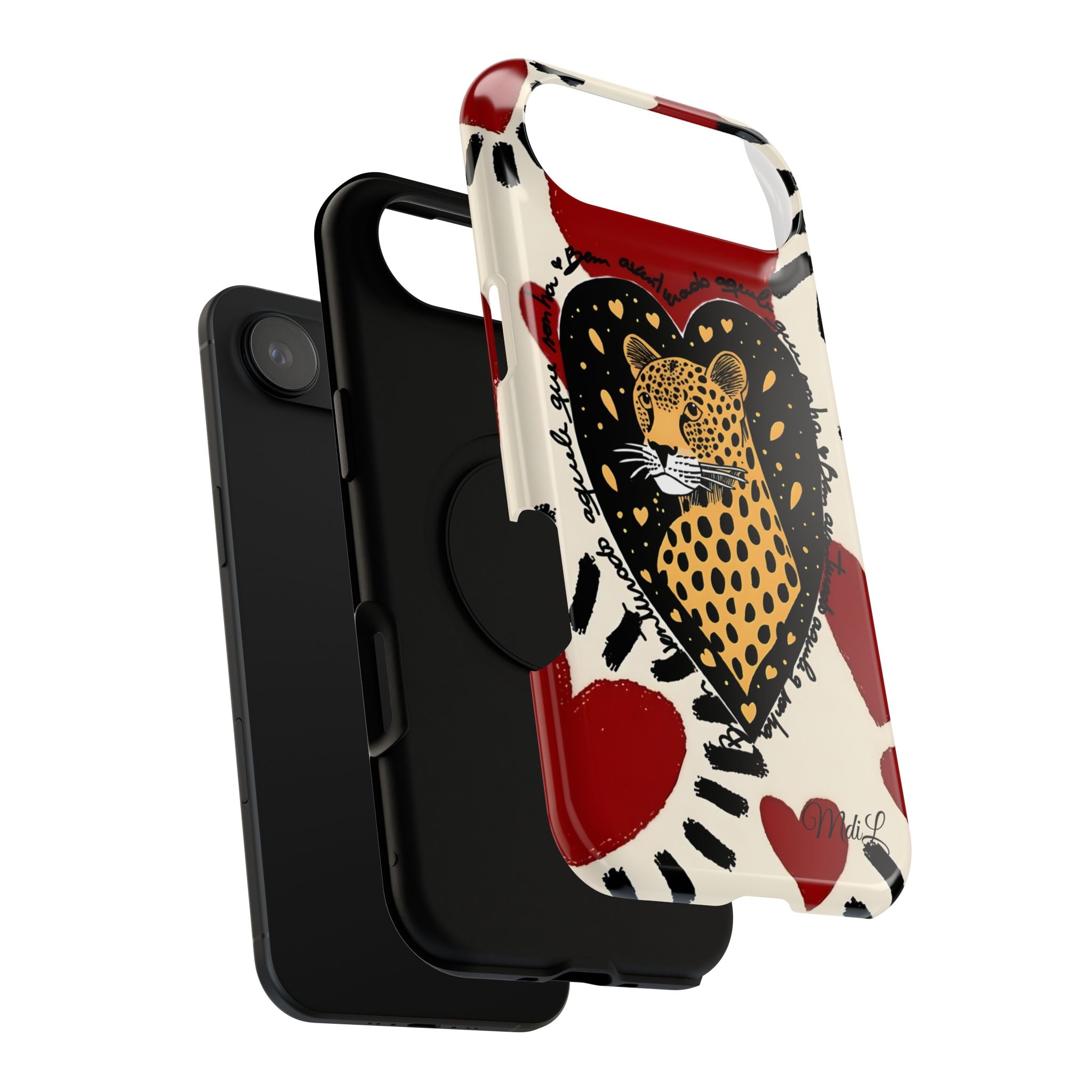 Leopard Hearts MagSafe