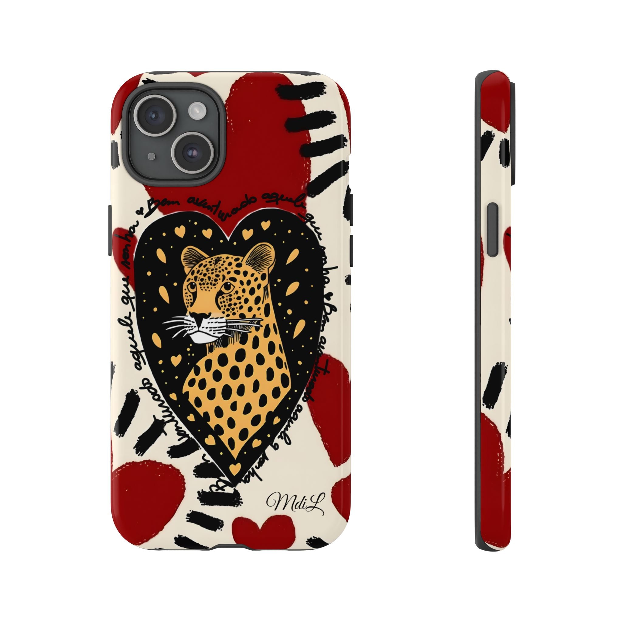 Leopard | Red Hearts - Mare di Luna