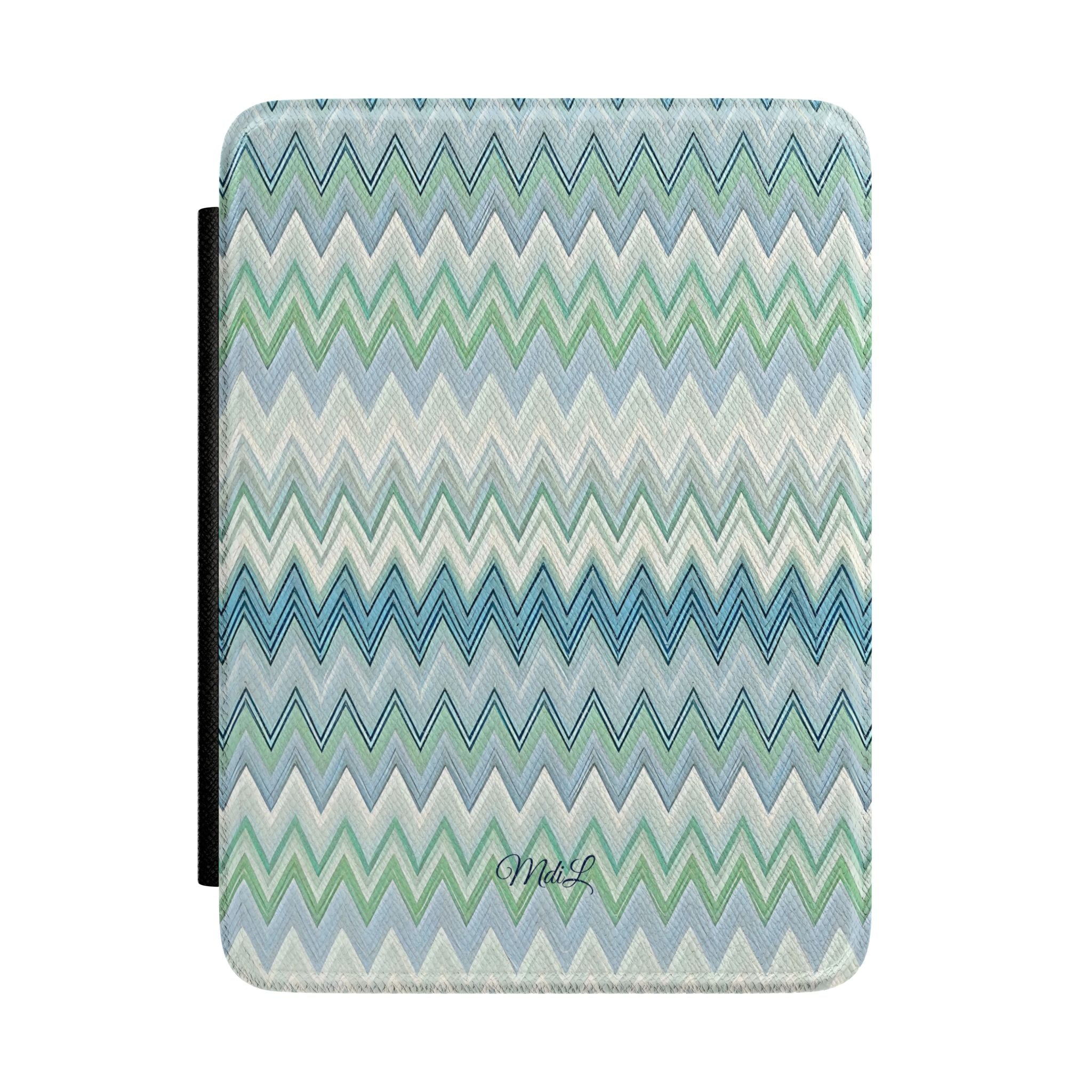 Teal Zag Kindle Case