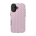 Polka Dots | Pink and Black - Mare di Luna