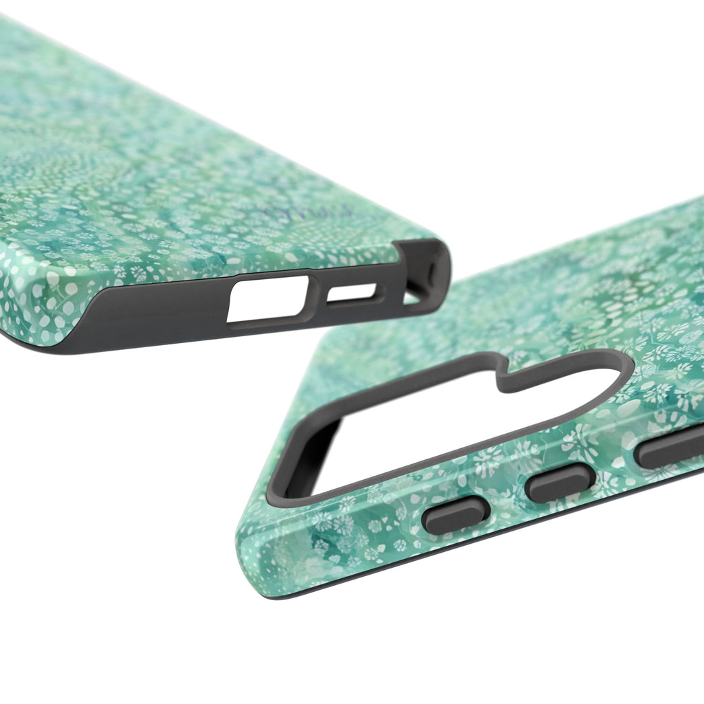 Teal Florals