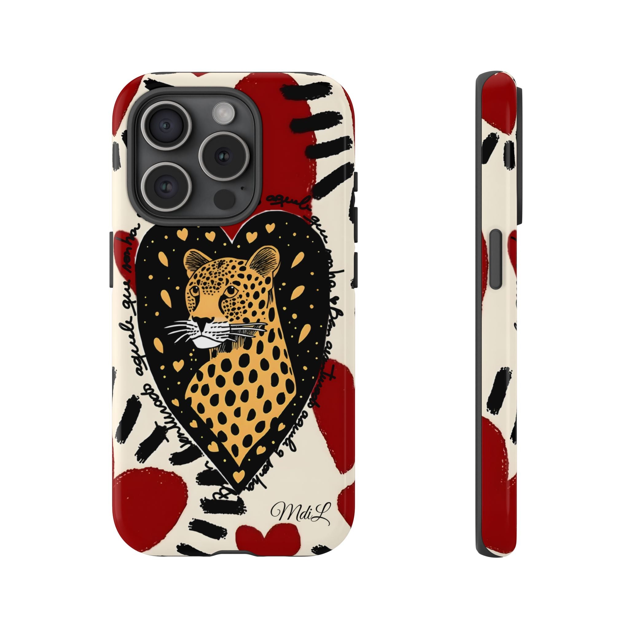 Leopard | Red Hearts - Mare di Luna