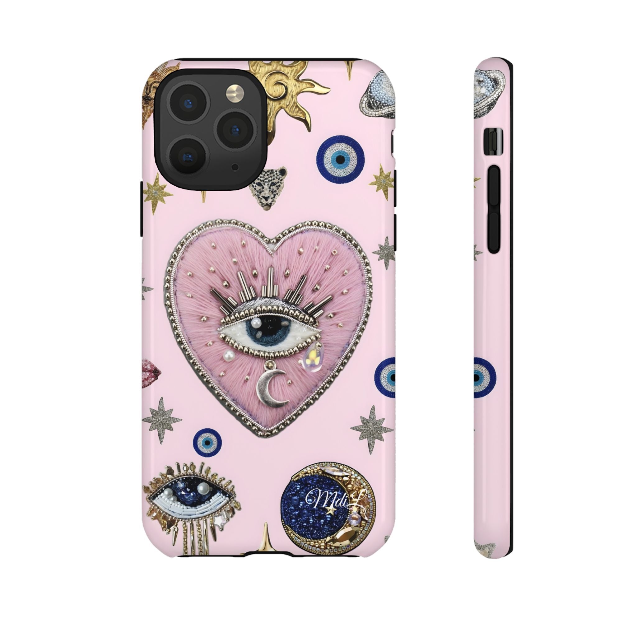 Evil Eye | Pink Heart - Mare di Luna