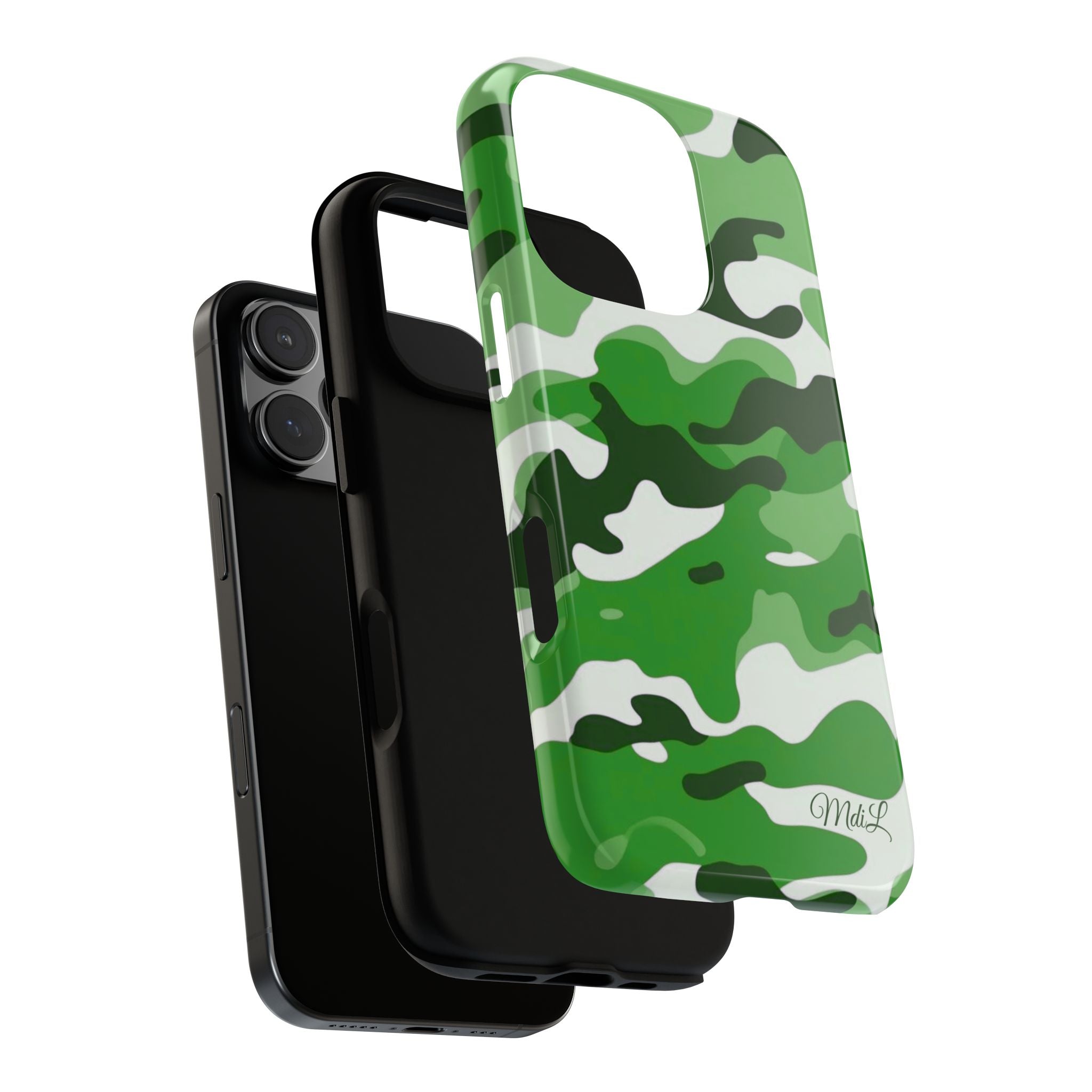 Green Camo iPhone Case