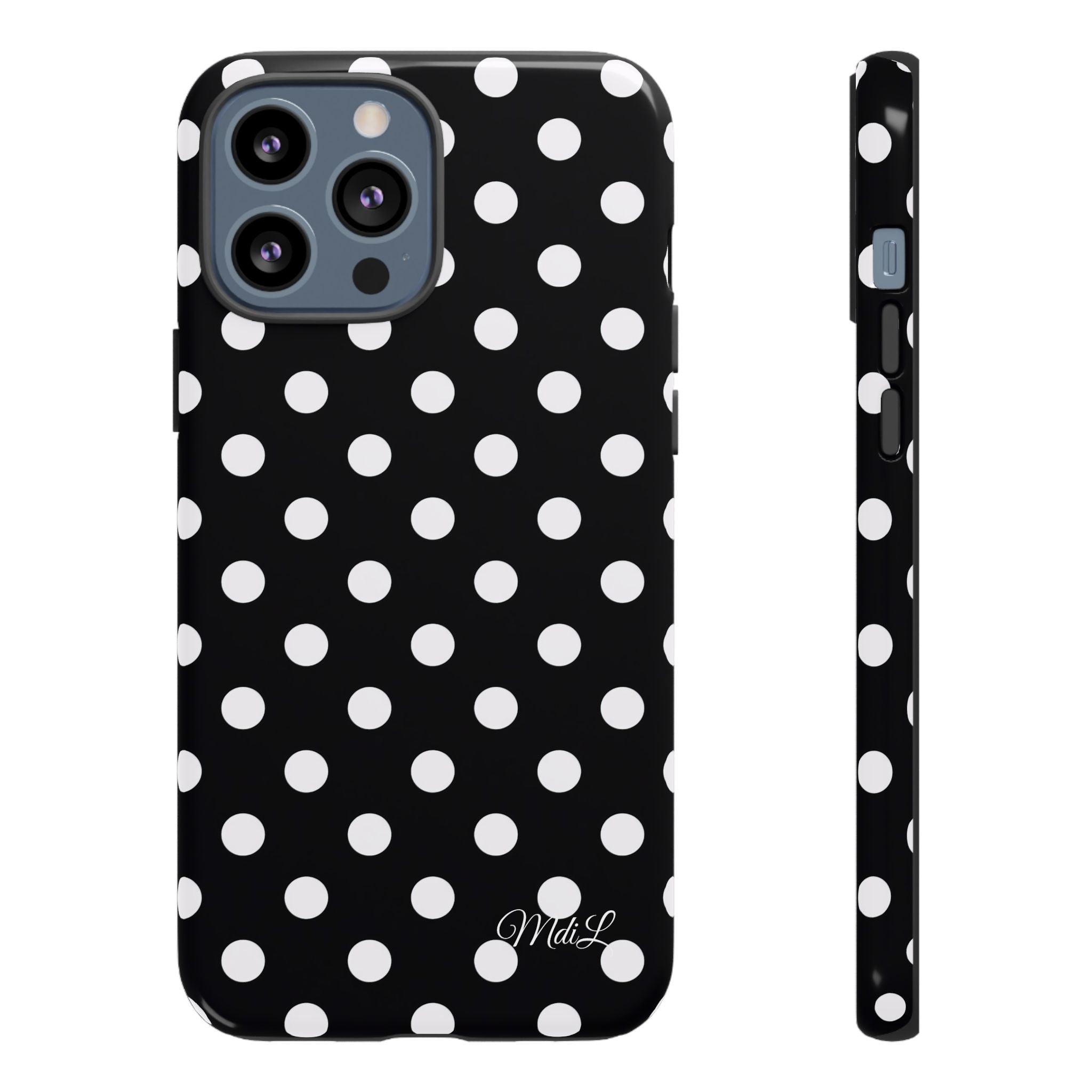 Polka Dots | White and Black - Mare di Luna